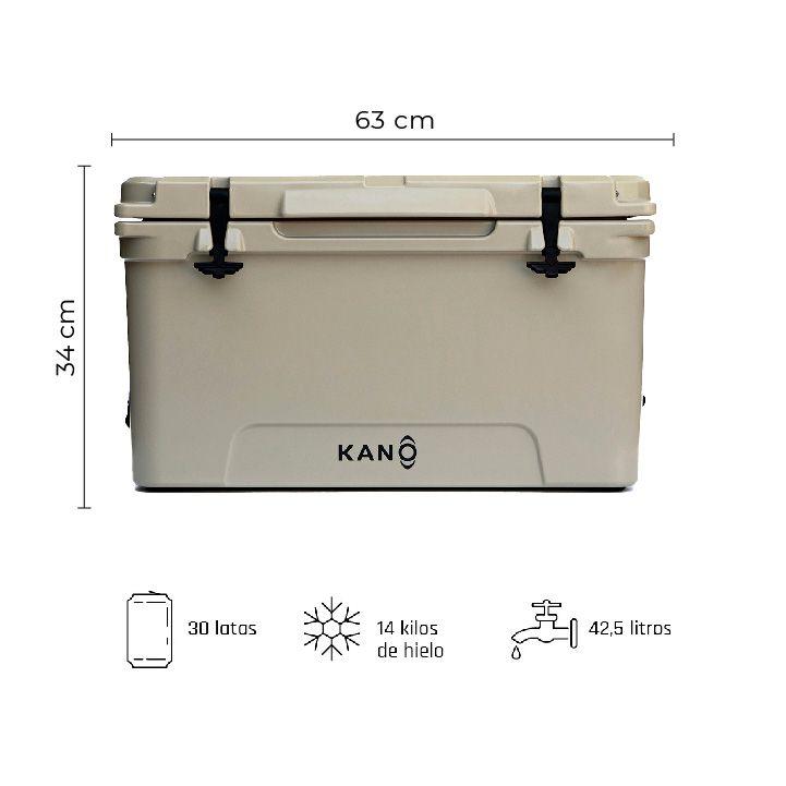 Cooler Nevera Rígida O´Higgins 45QT Marfil-1