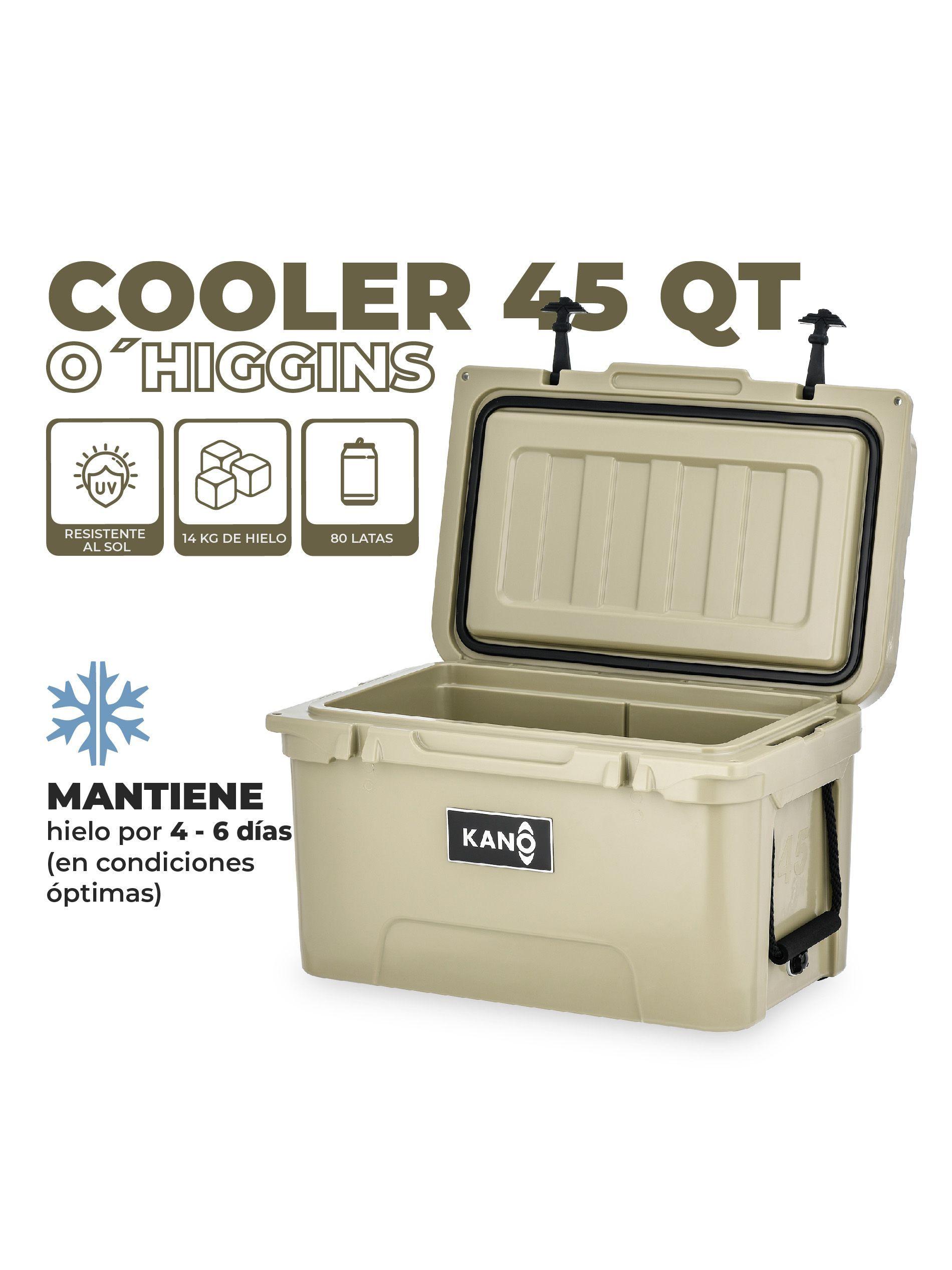 Cooler Nevera Rígida O´Higgins 45QT Marfil-3