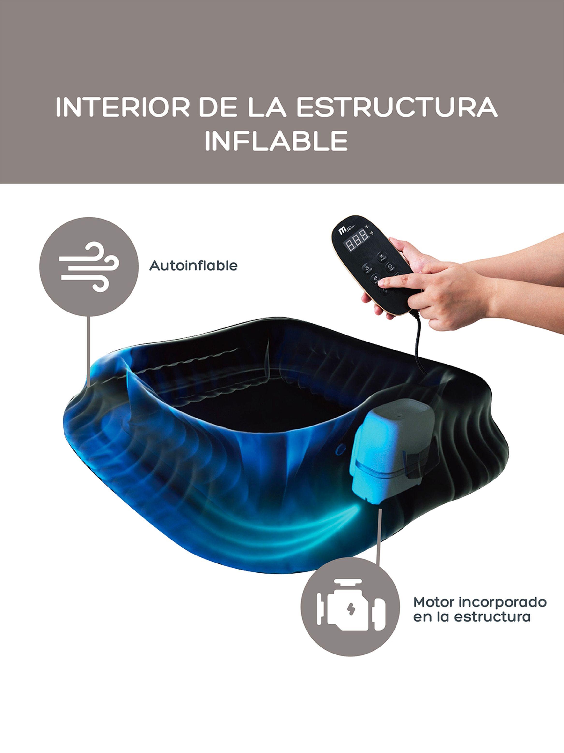Hot Tub Inflable Camaro Premium 4 Personas MSpa-4
