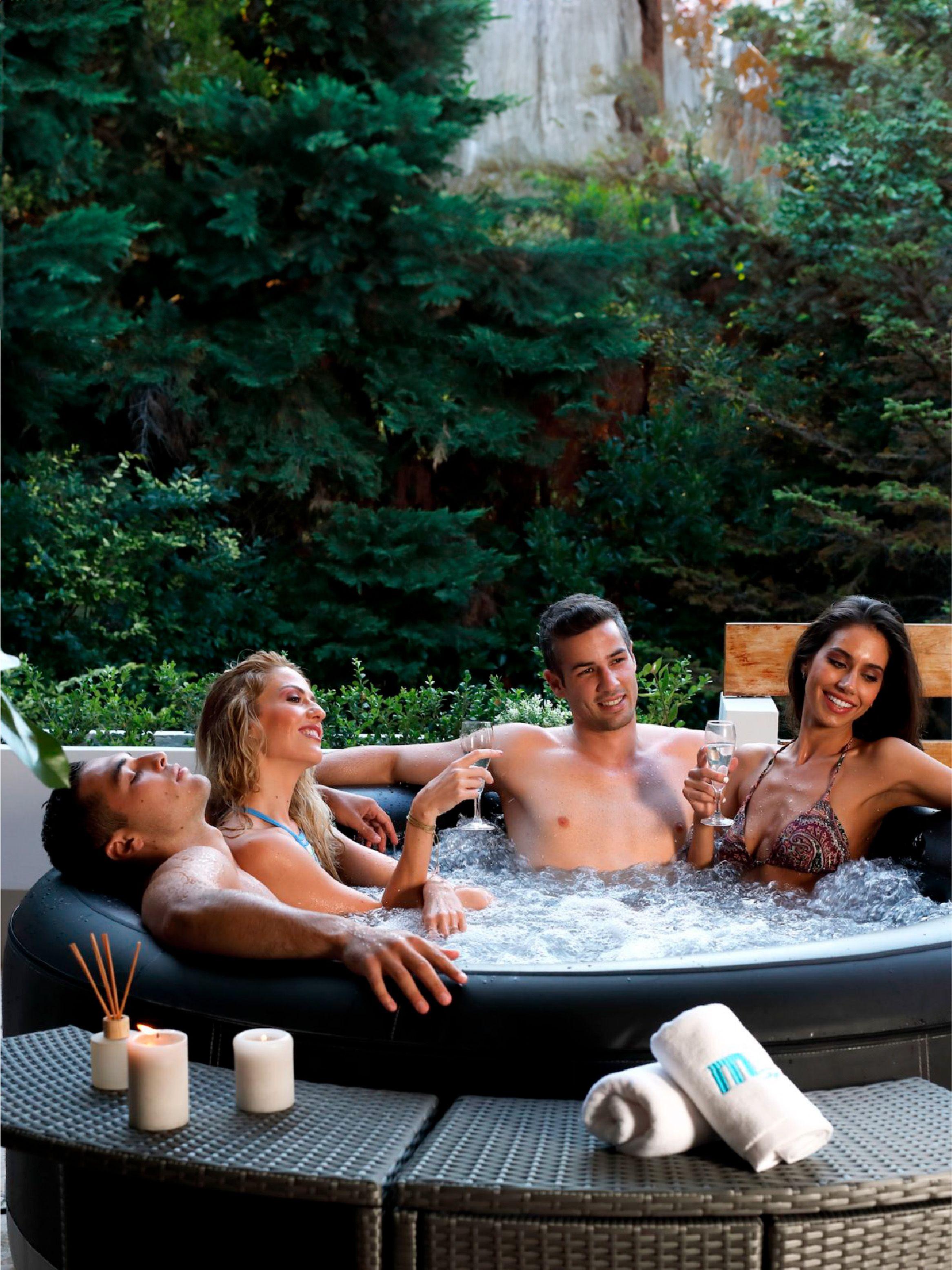 Hot Tub Inflable Camaro Premium 4 Personas MSpa-8