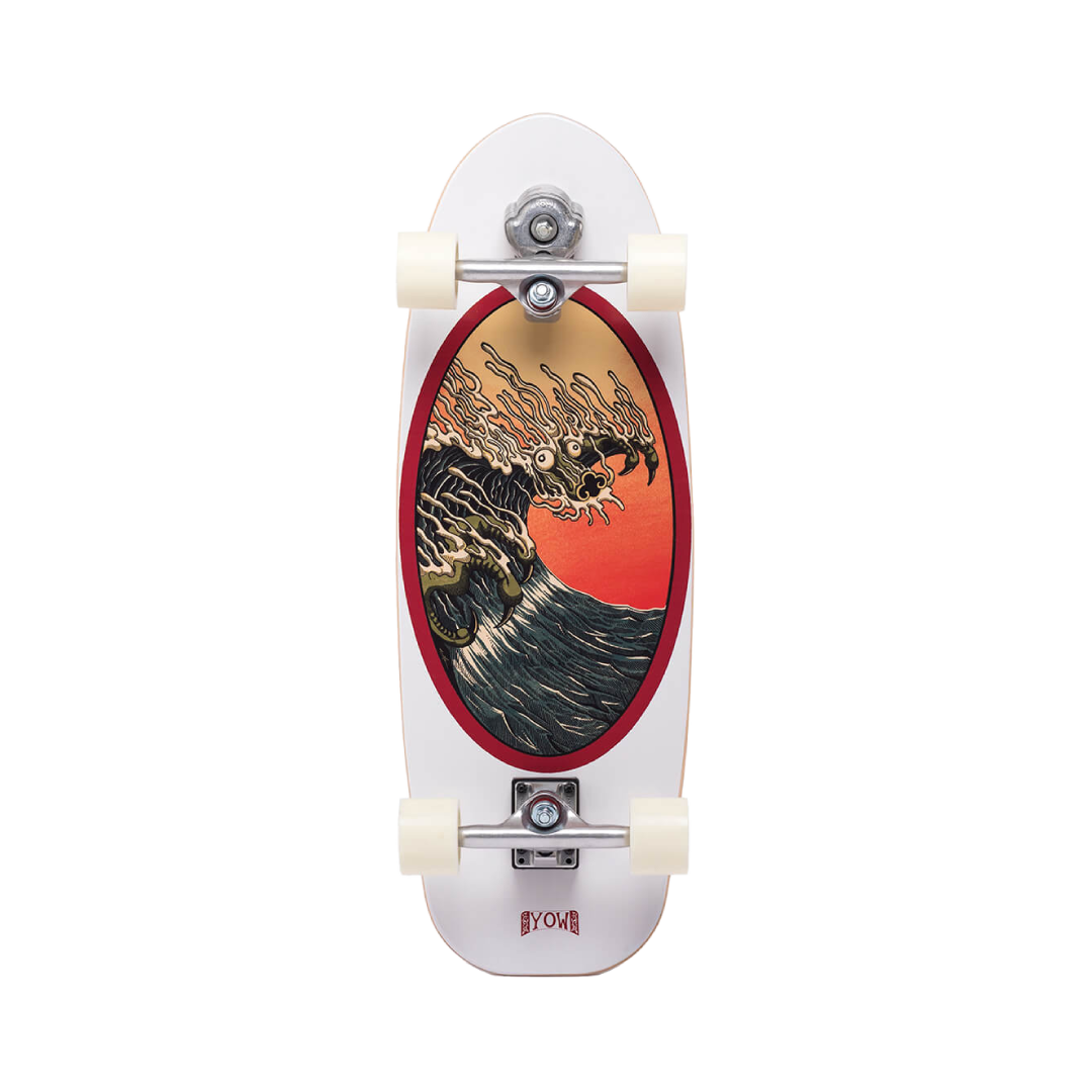 Tabla de Surfskate Chiba 30" Surf Skate x YOW -0