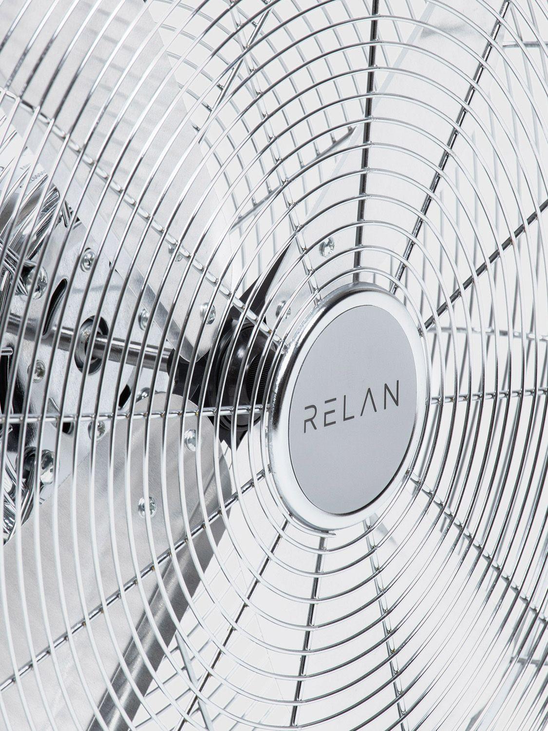 Ventilador de Mesa Relan Silver Breeze Para Escritorio 16"-7