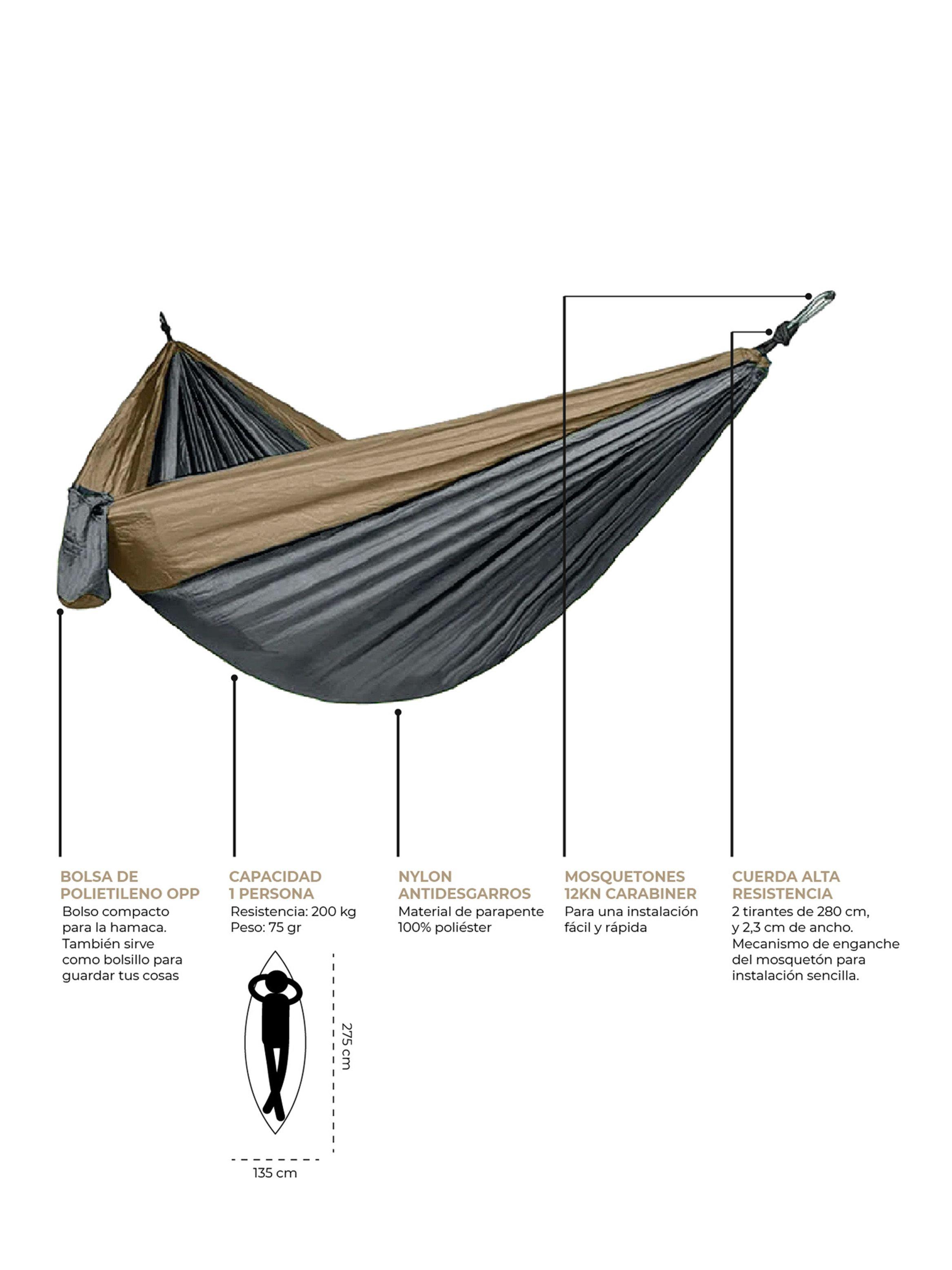 Hamaca Single La Campana / Hamaca Camping-2