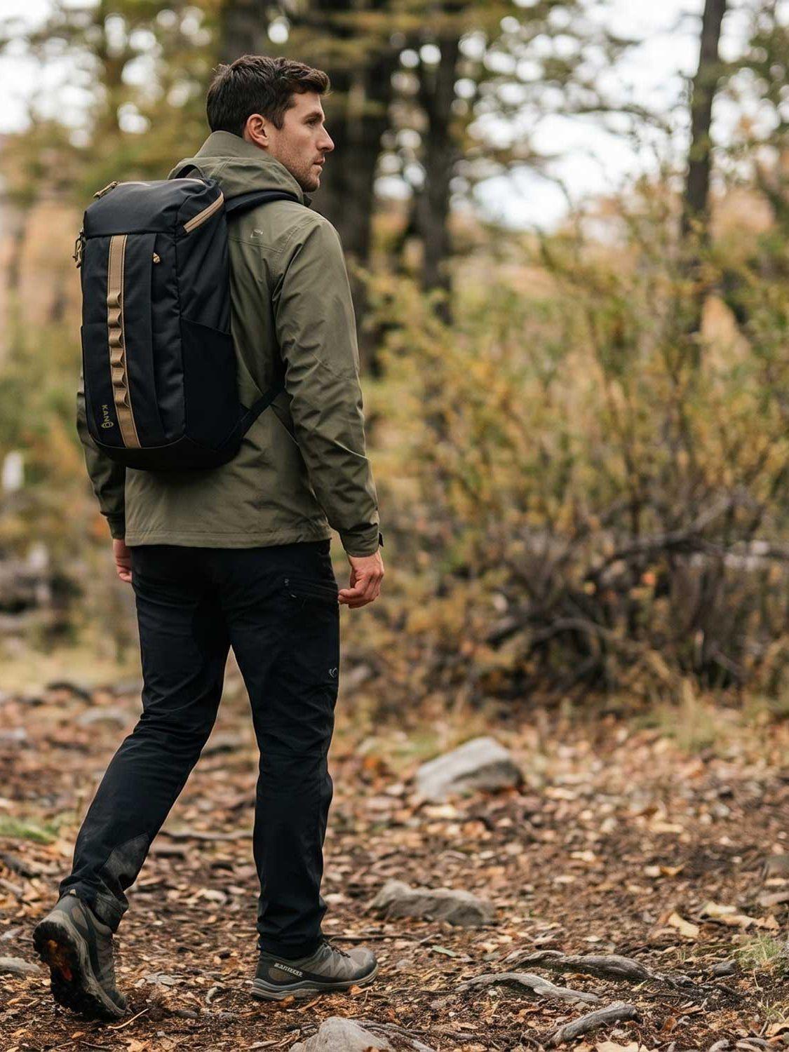 Mochila Trekking 25L Kano Andes Camping y Urbana Notebook-1