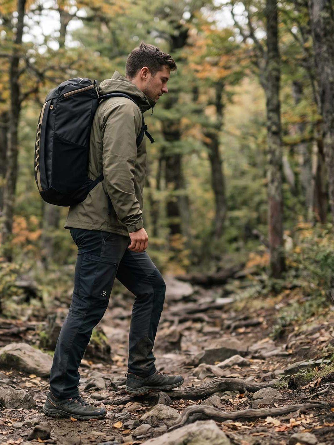 Mochila Trekking 25L Kano Andes Camping y Urbana Notebook-4