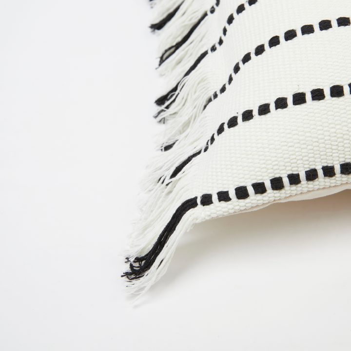 Funda de Cojín Costuras Gris 30 x 50 / Funda Cojin Relan-1