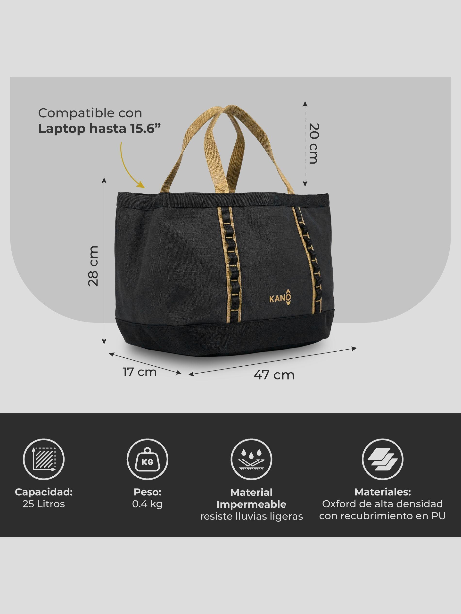 Bolso Tote 25L Kano Lennox Cartera Deportiva Outdoor-3