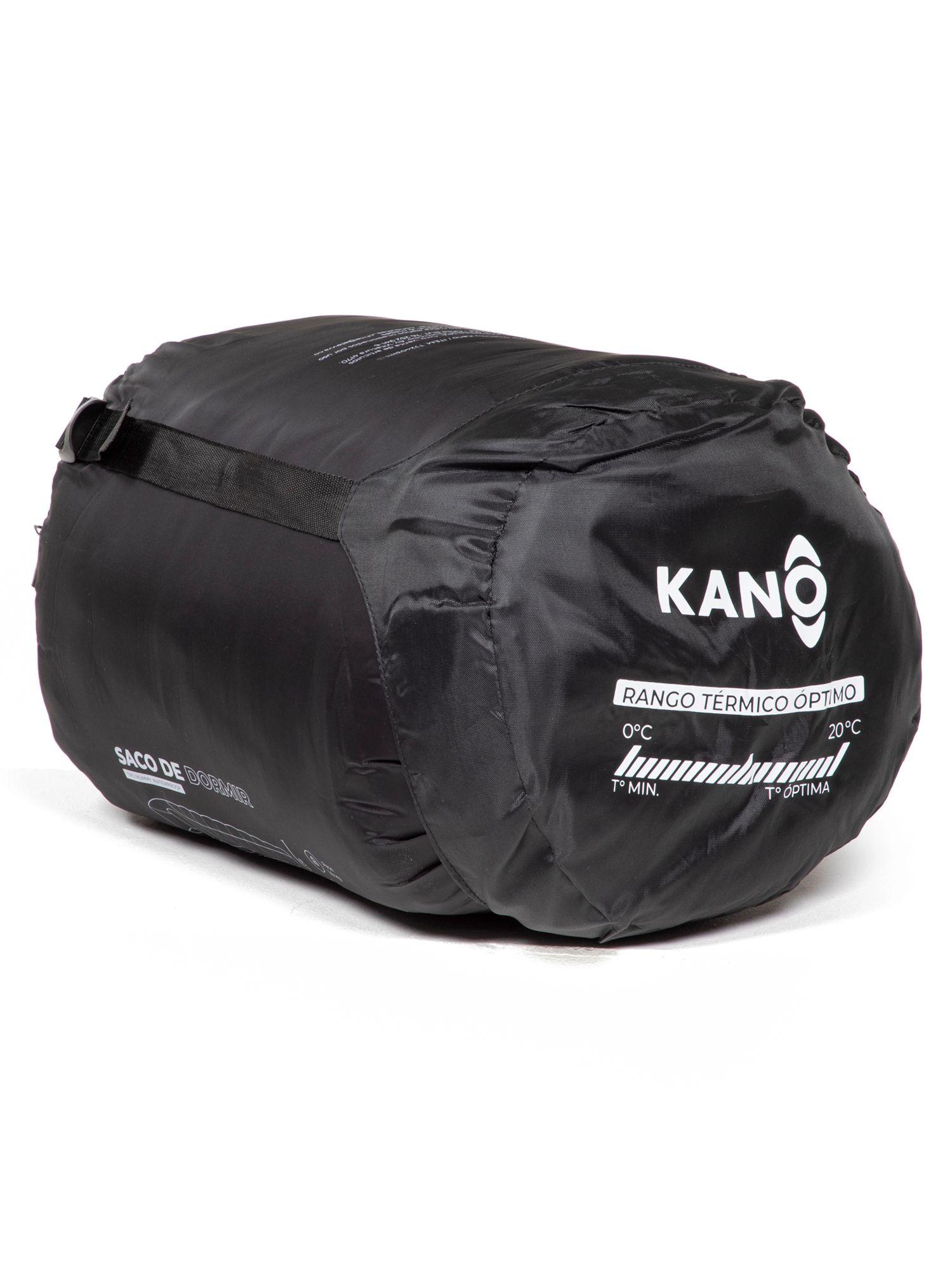 Saco de Dormir Kano Aconcagua  -4 / 0 / 8°C 1,6 Kg  Gris-9