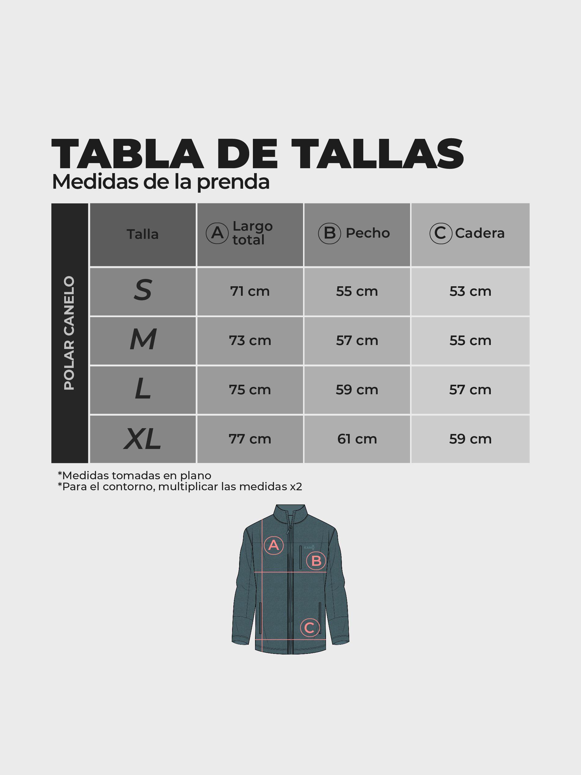 Chaqueta Polar Hombre Kano Canelo Azul Polerón Full Zip-6