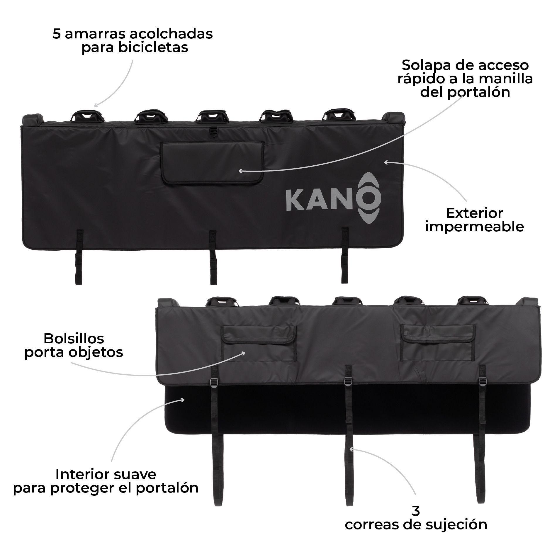 Pad Kano - Portalon - Portabicletas Para Camionetas-3