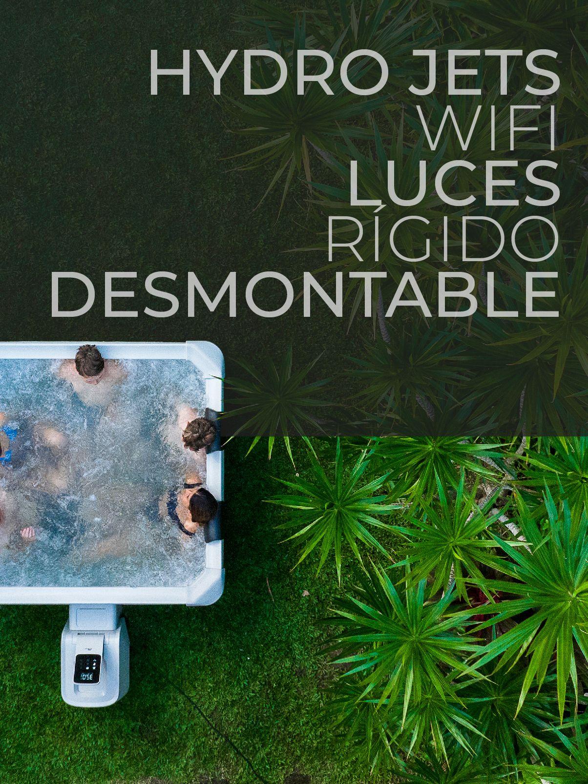 Hot Tub Rígido Oslo Amber WiFi Para 6 Personas MSpa-2