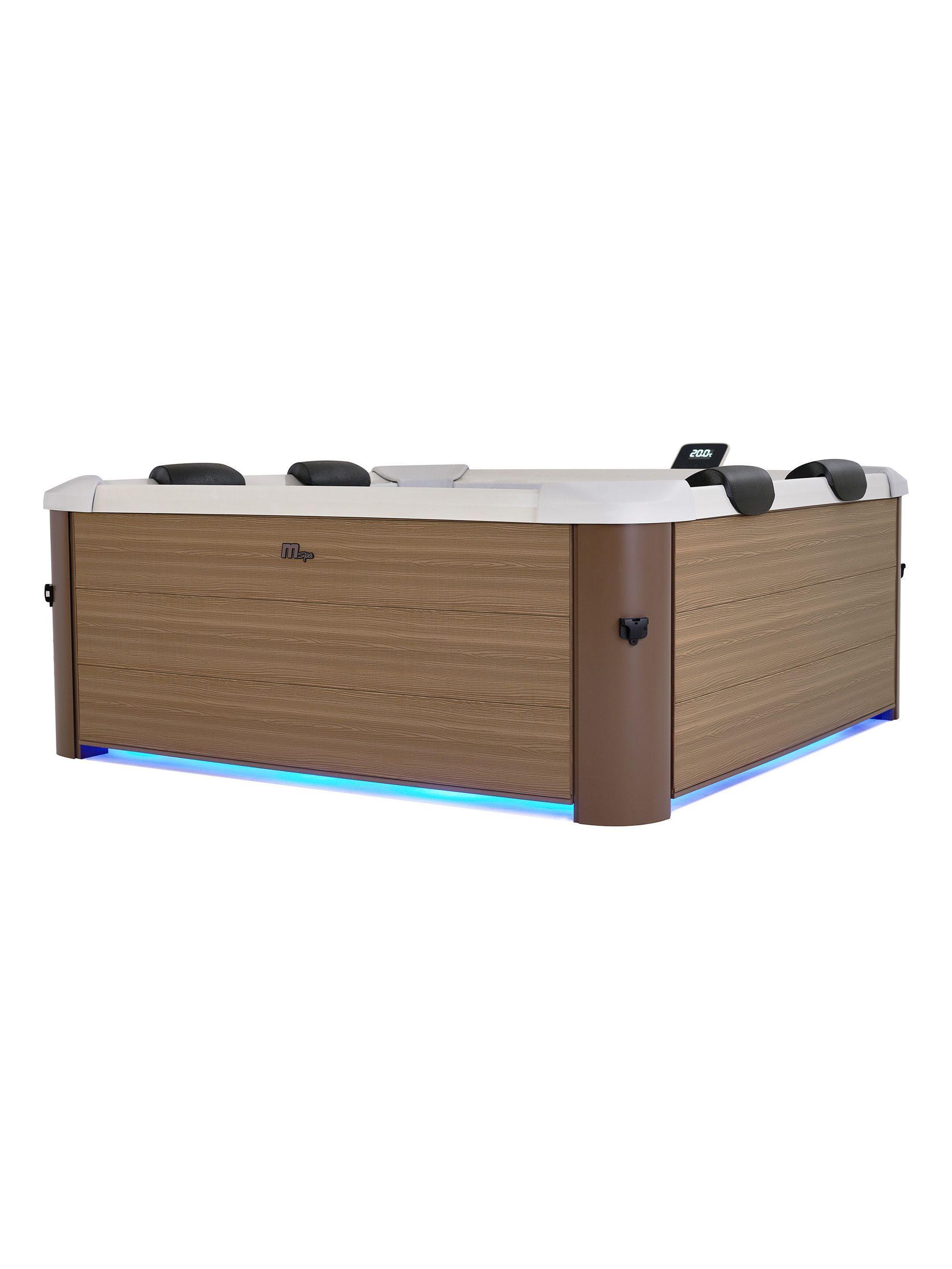 Hot Tub Rígido Oslo Amber WiFi Para 6 Personas MSpa-4