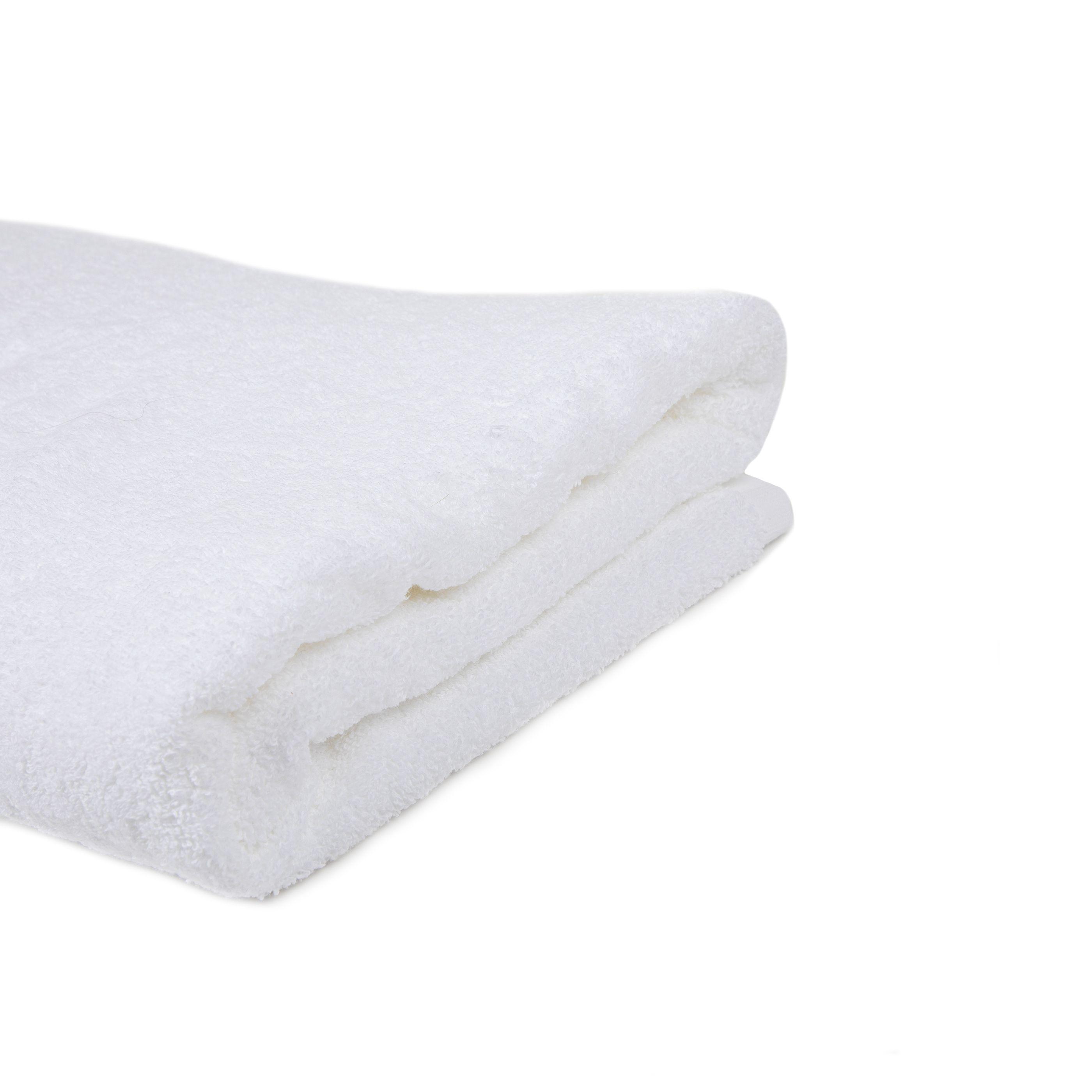 Toalla de Baño Blanca 80 x 160-0