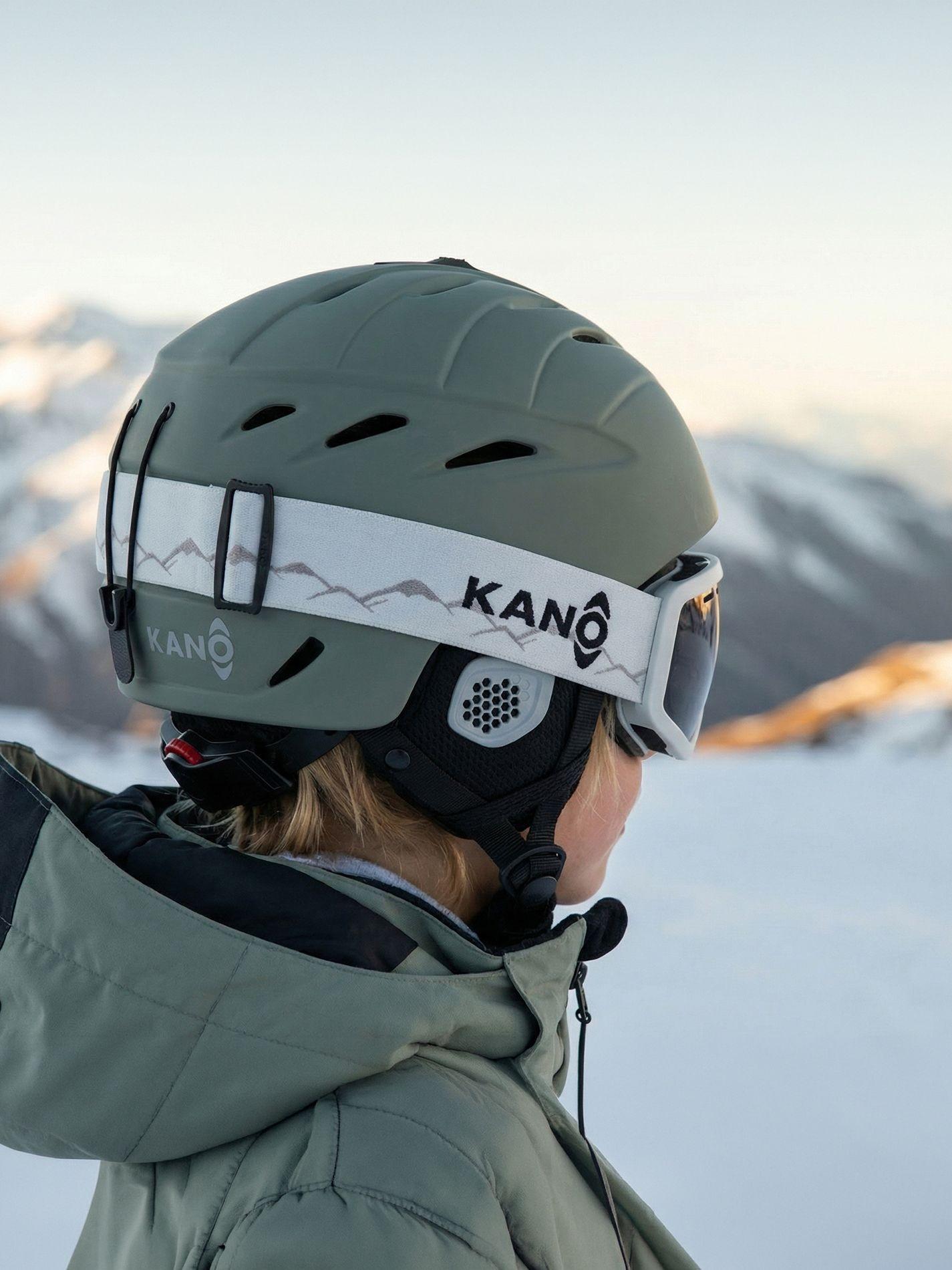 Casco Ski Snowboard de Nieve Kano DASH para Niños Ajustable-2