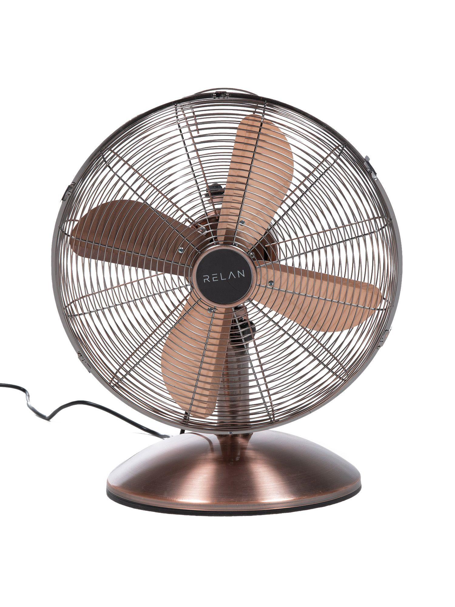 Ventilador de Mesa Relan Gold Breeze Para Escritorio 16"-0