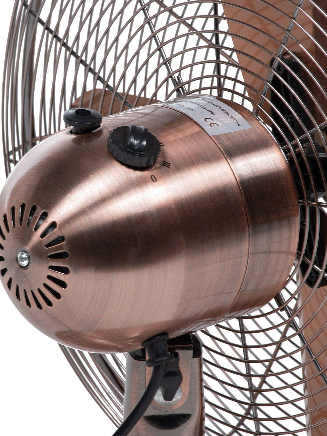 Ventilador de Mesa Relan Gold Breeze Para Escritorio 16"-7