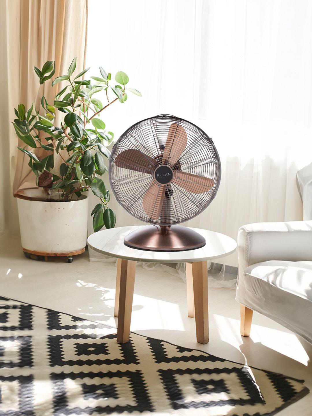 Ventilador de Mesa Relan Gold Breeze Para Escritorio 16"-1