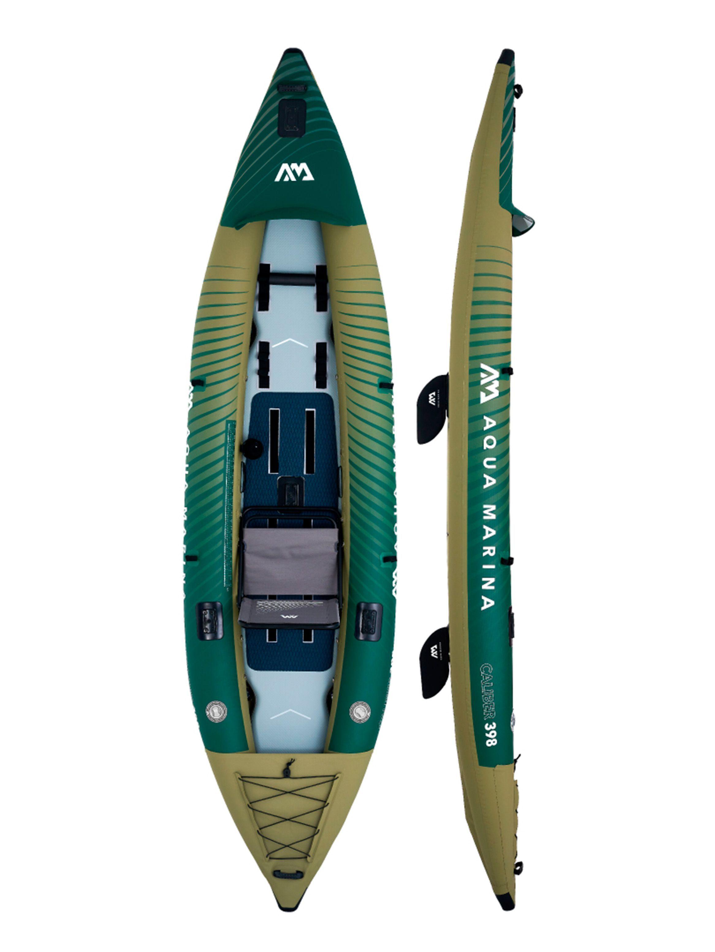 Kayak Inflable Aqua Marina Caliber 1-2 Personas Pesca Angler-2