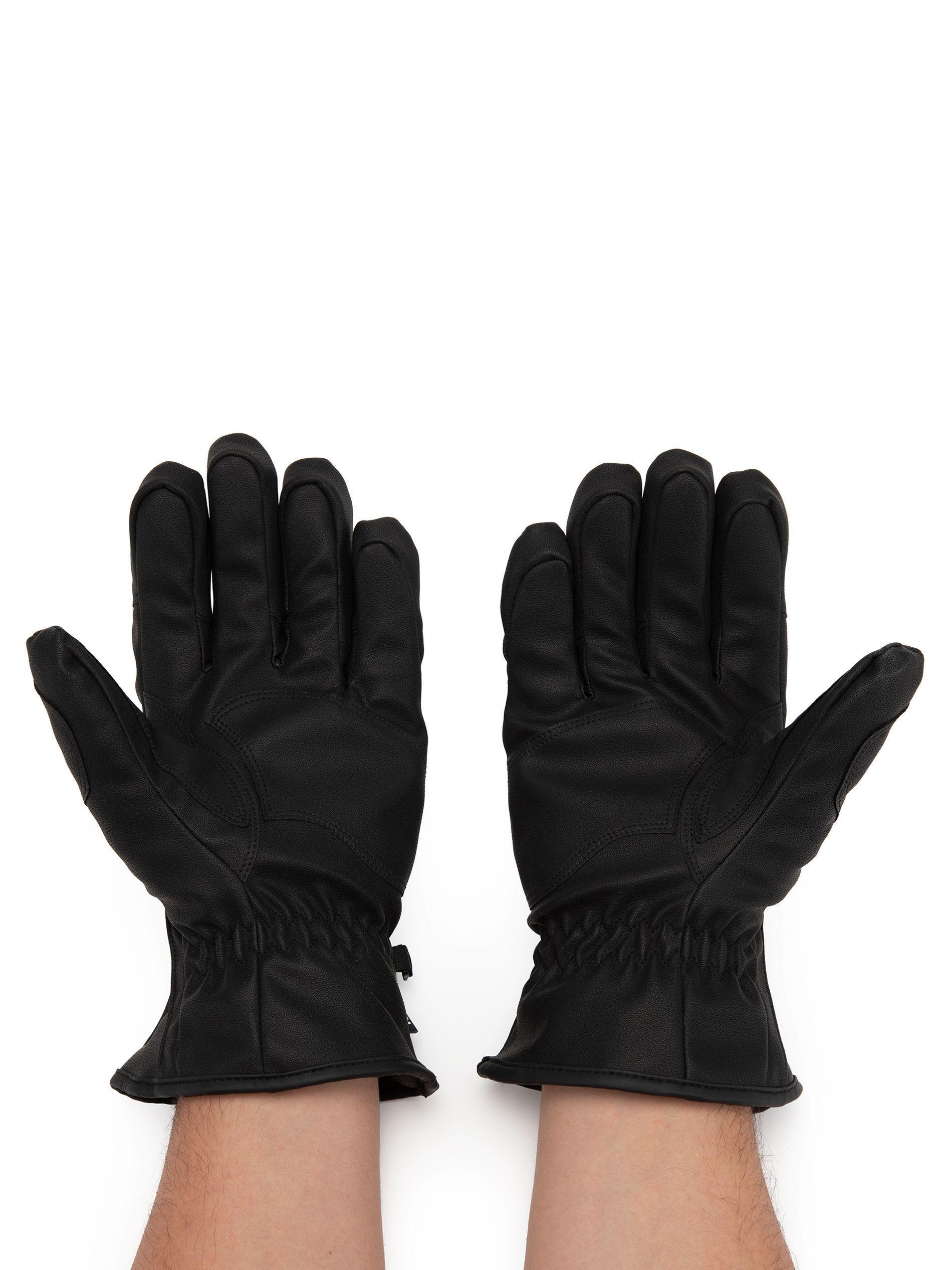 Guantes Nieve Simil Cuero Kano Aysen Impermeables Ski Snowboard-3