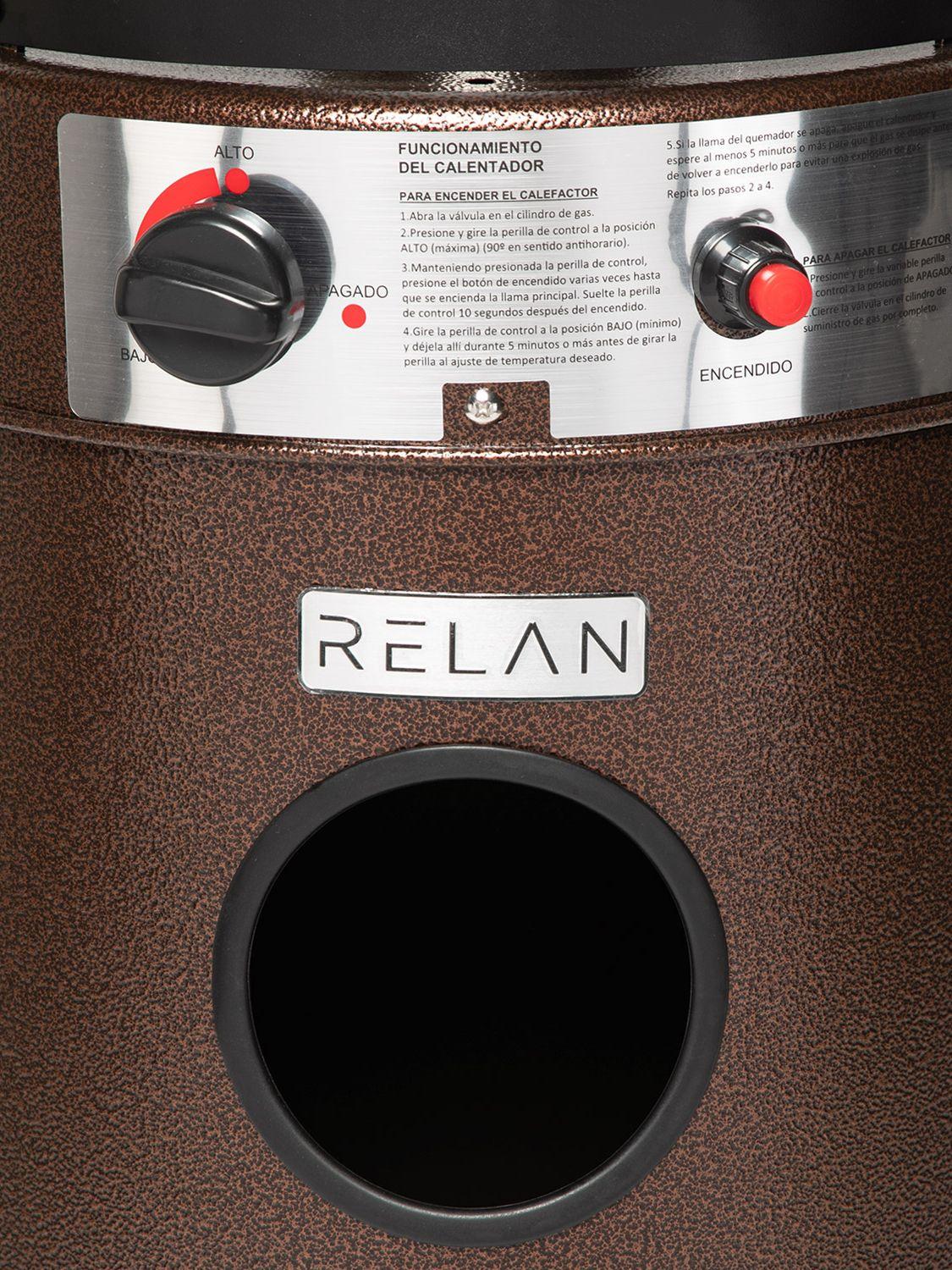 Estufa Calefactor a Gas Para Exterior Bronze Relan-8