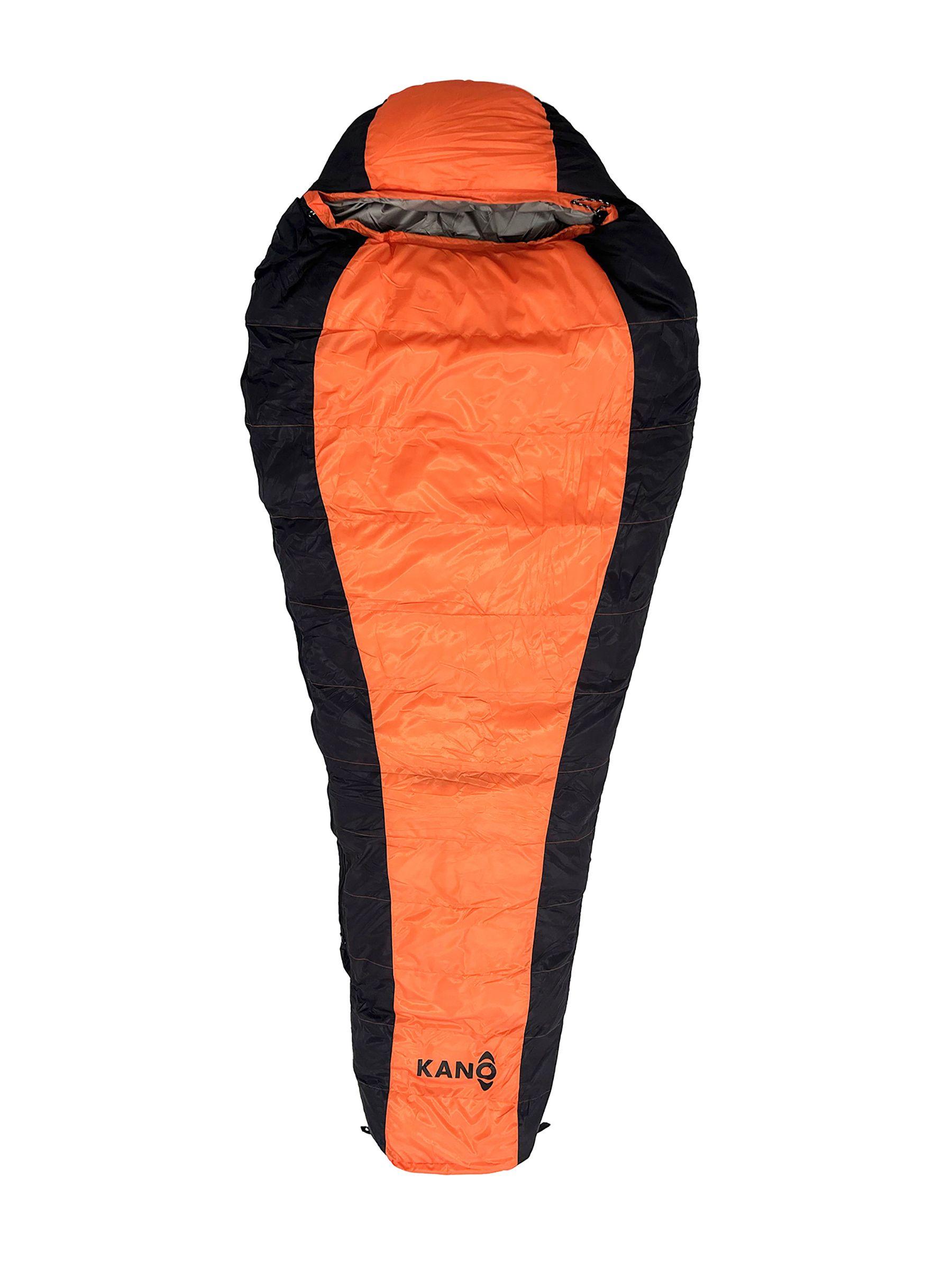Saco de Dormir Kano Aconcagua -10/0ºC 2100g Ripstop Naranjo-4