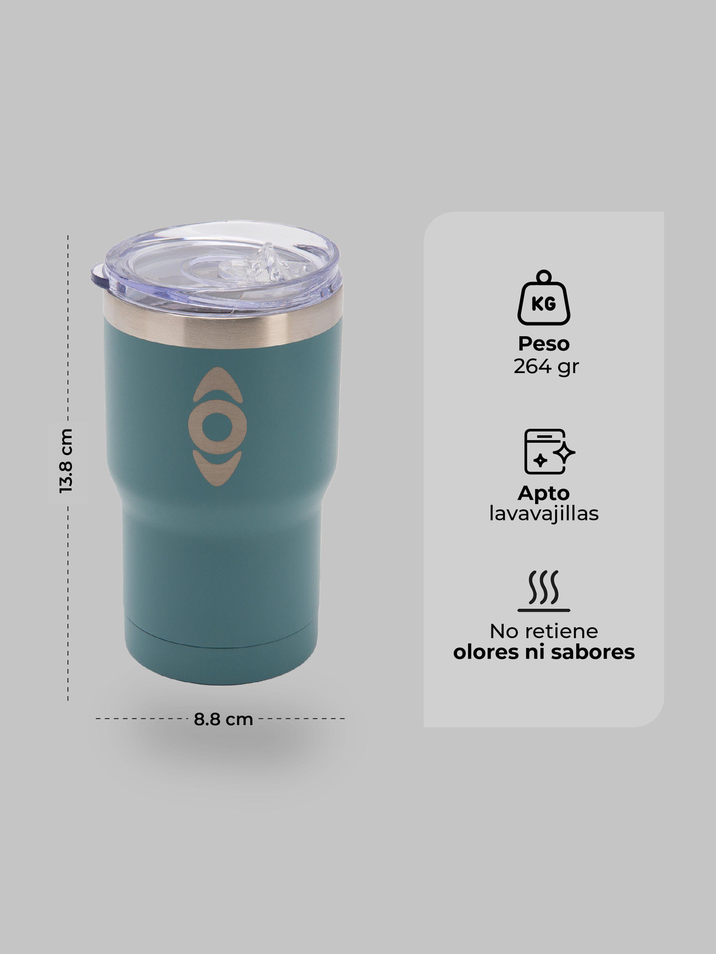 Termo Insulado Turquesa / Termo 400 ml Kano-5