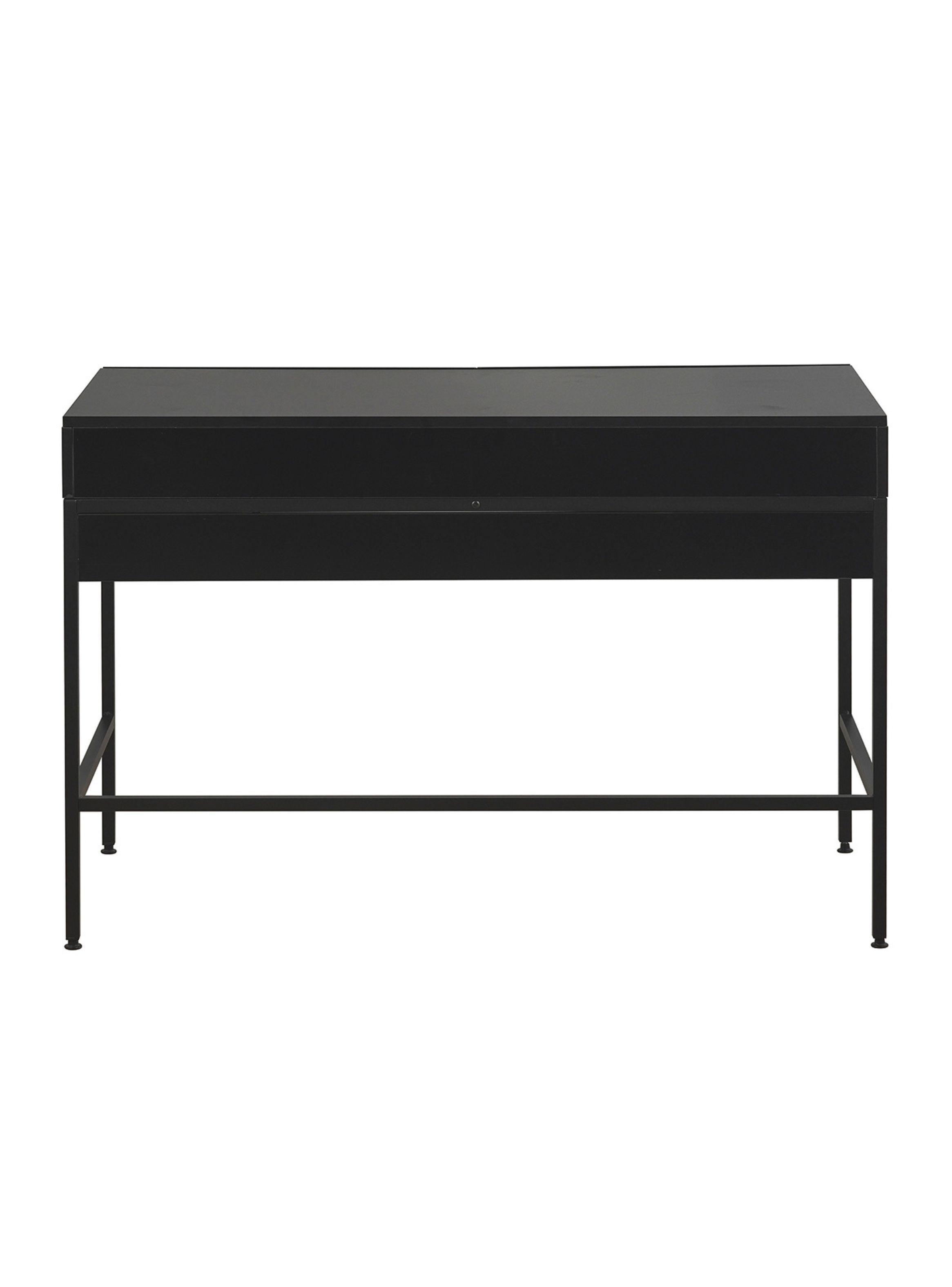 Escritorio Forge Relan Moderno Con 2 Cajones 120x60x78 cm-5