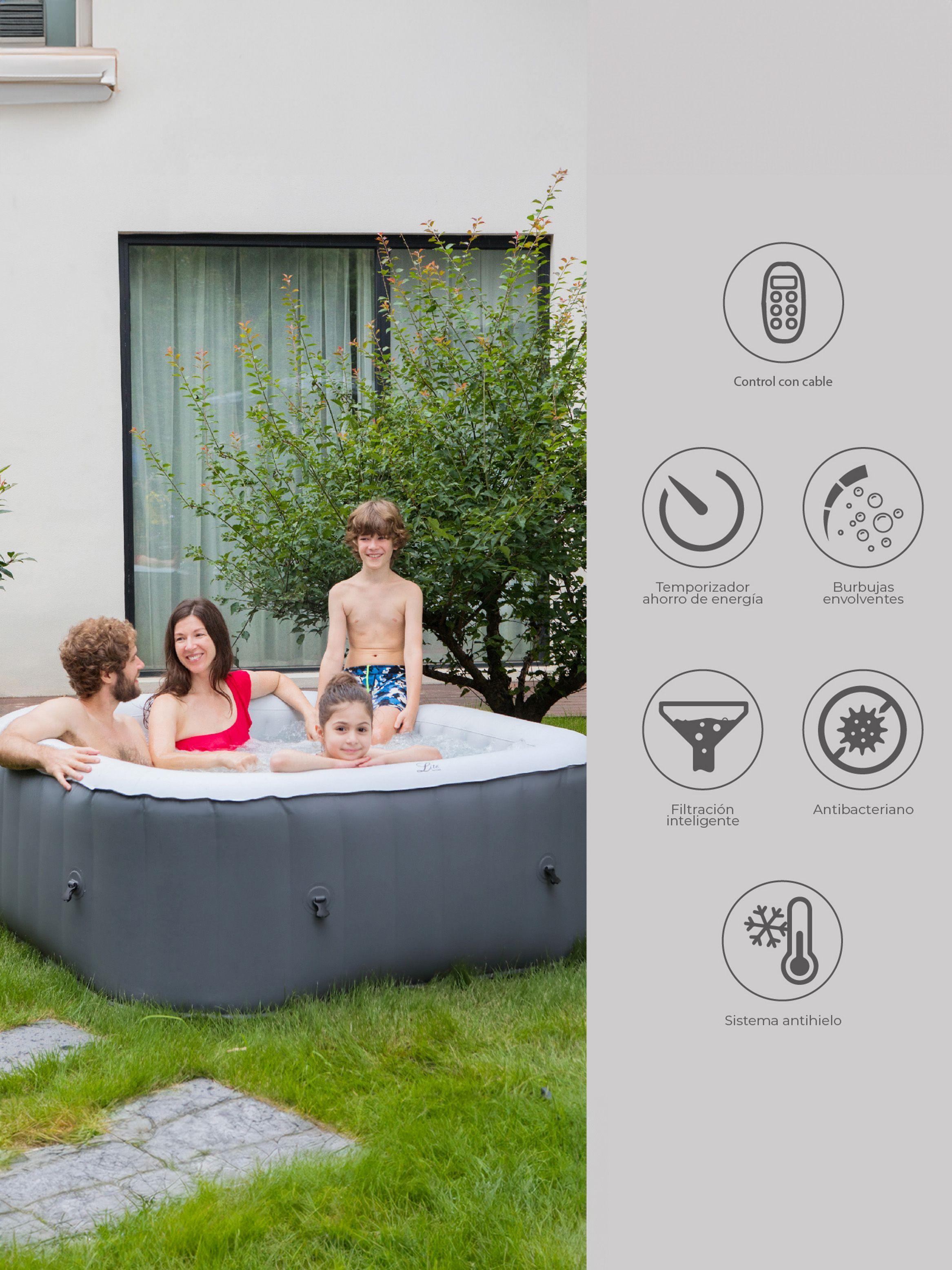 Hot Tub Inflable MSpa Mist Lite 6 Personas-4