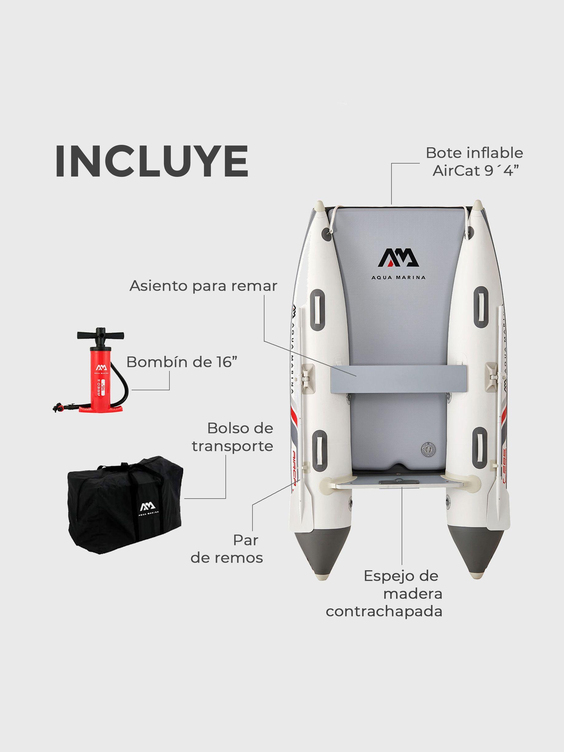 Bote Inflable Aircat 2.85M / Aqua Marina-5