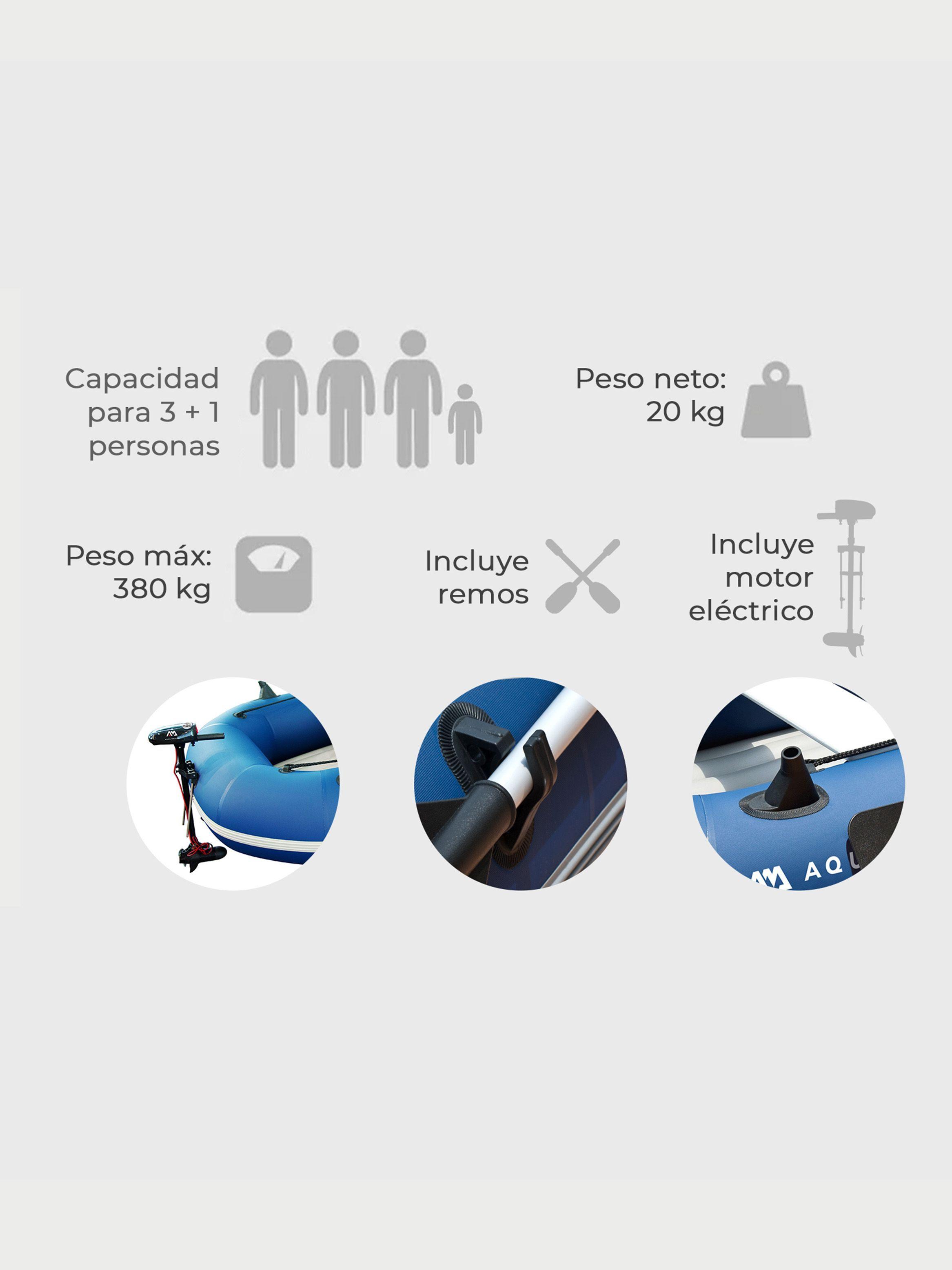 Bote Classic con motor eléctrico-4