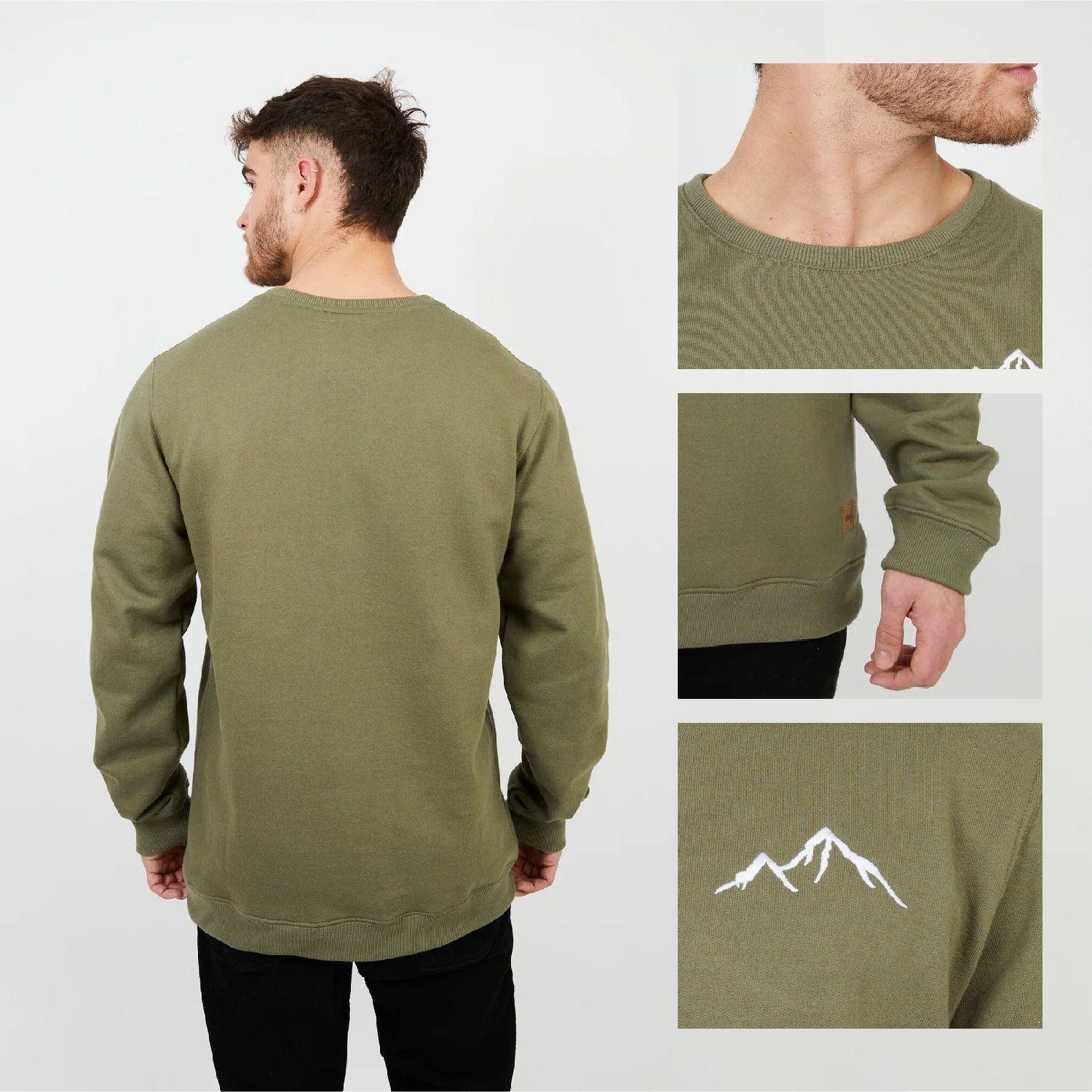 Polerón Montañas / Ropa Kano / Poleron Verde-2