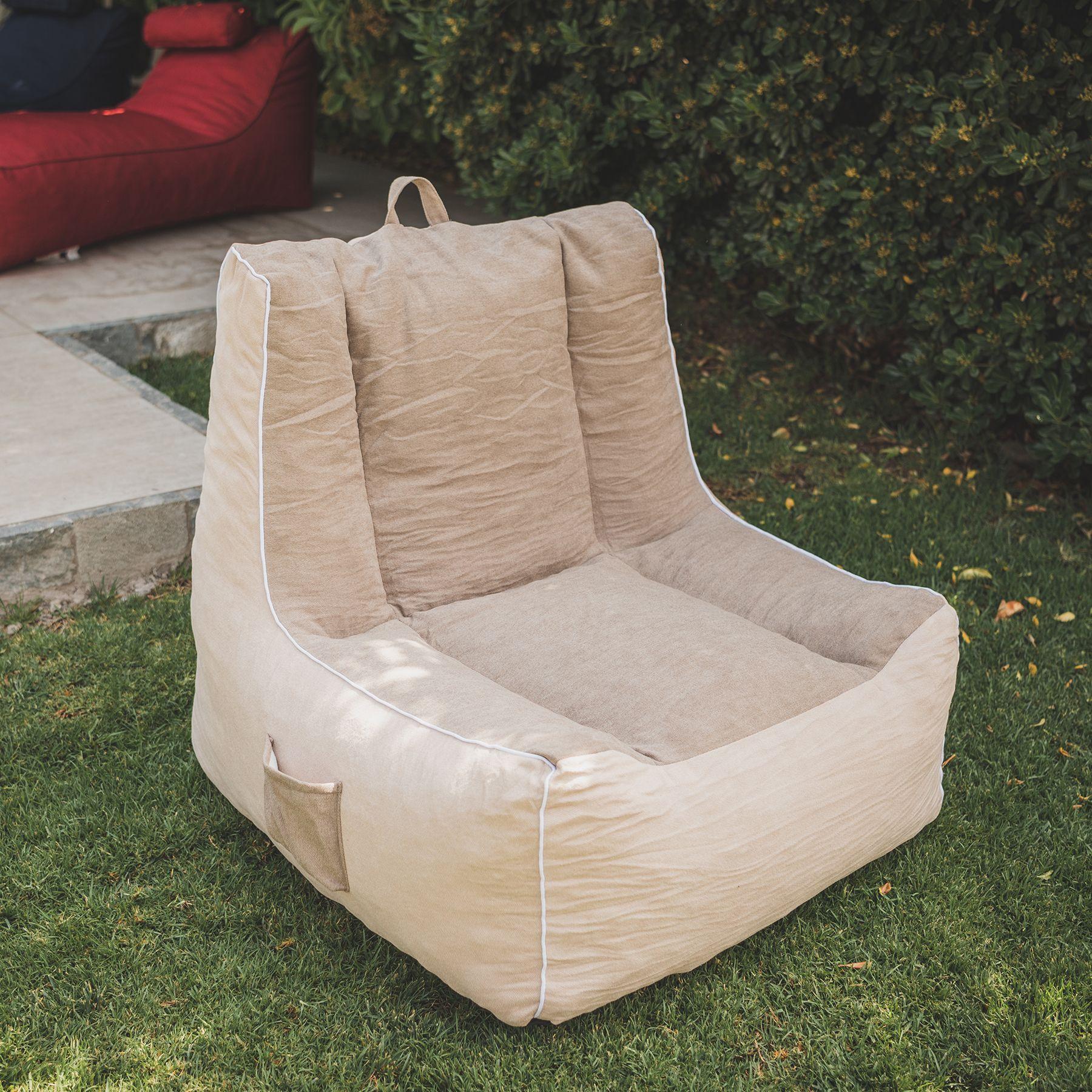 Sillon Pouf Velvet / Pouf Relan-6