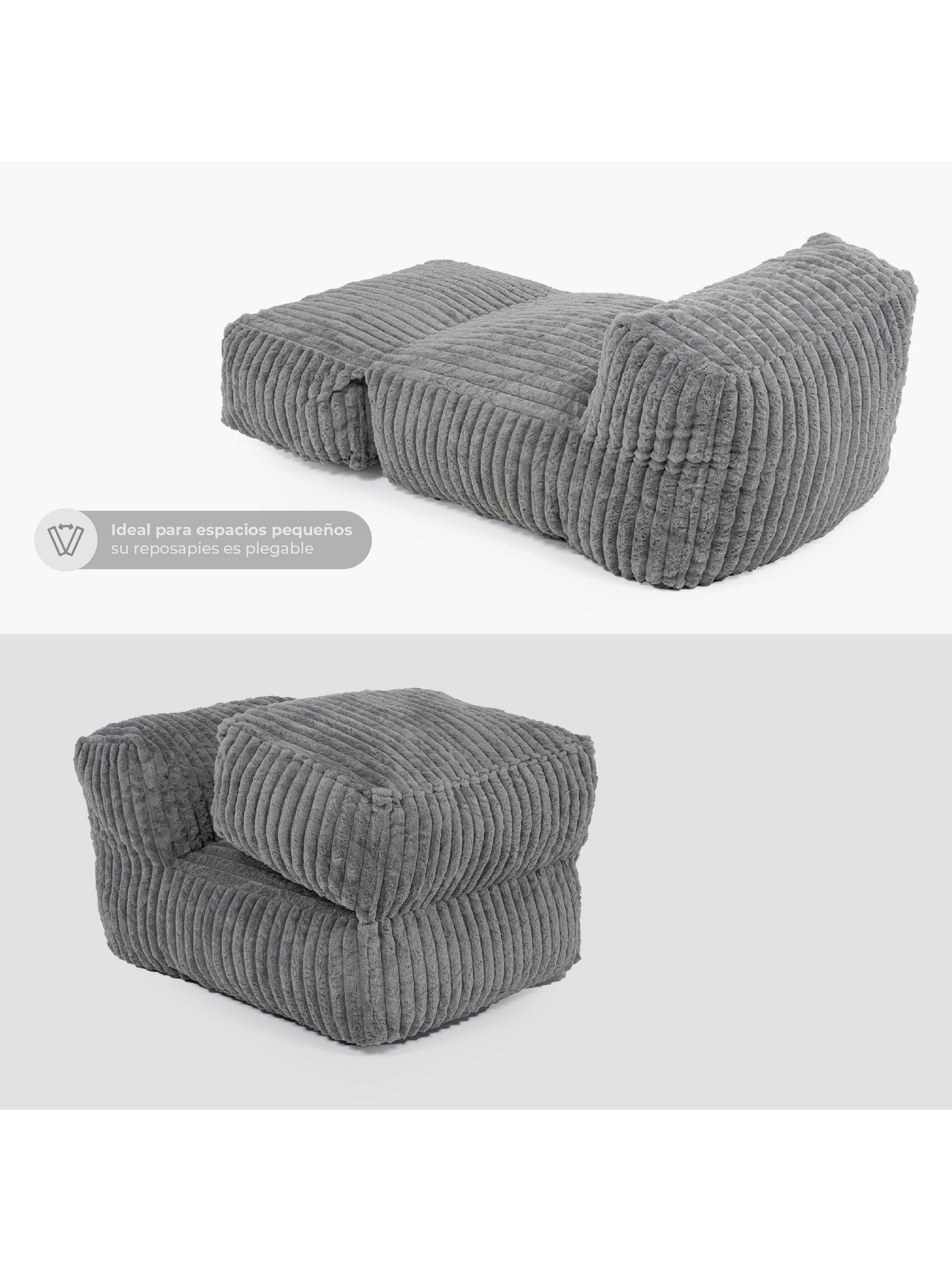 Sillón Pouf / Puff Plegable Relan Otto con Apoyapies-5