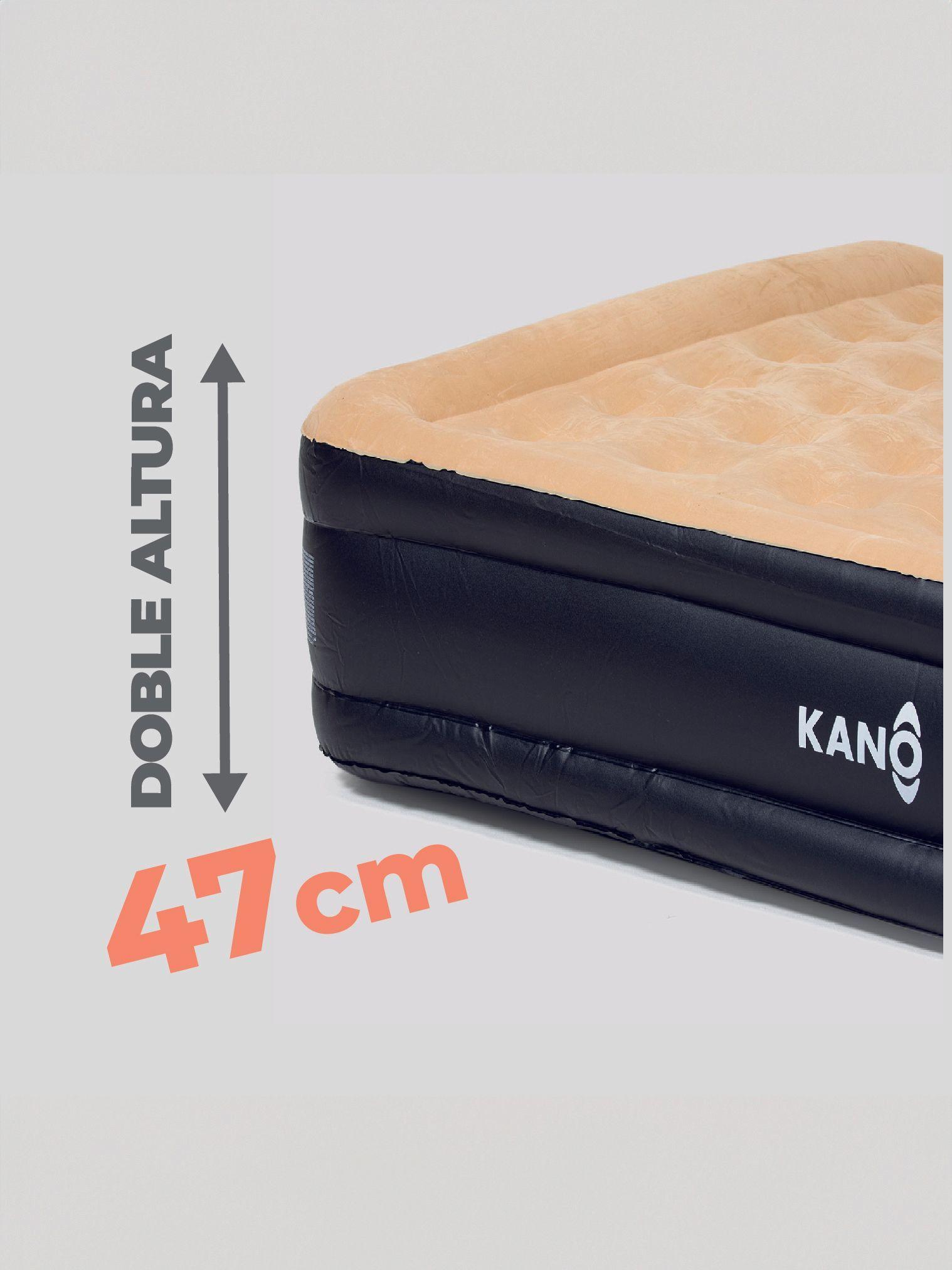 Colchón Inflable Eléctrico Kano Queen 2 Plazas-2