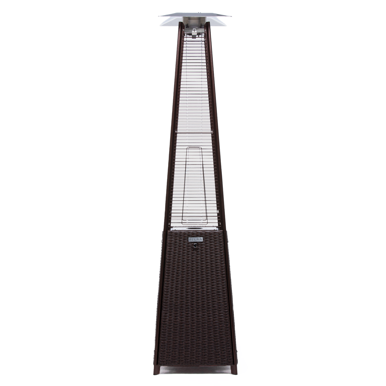 Estufa Calefactor a Gas Para Exterior de Rattan Relan-10