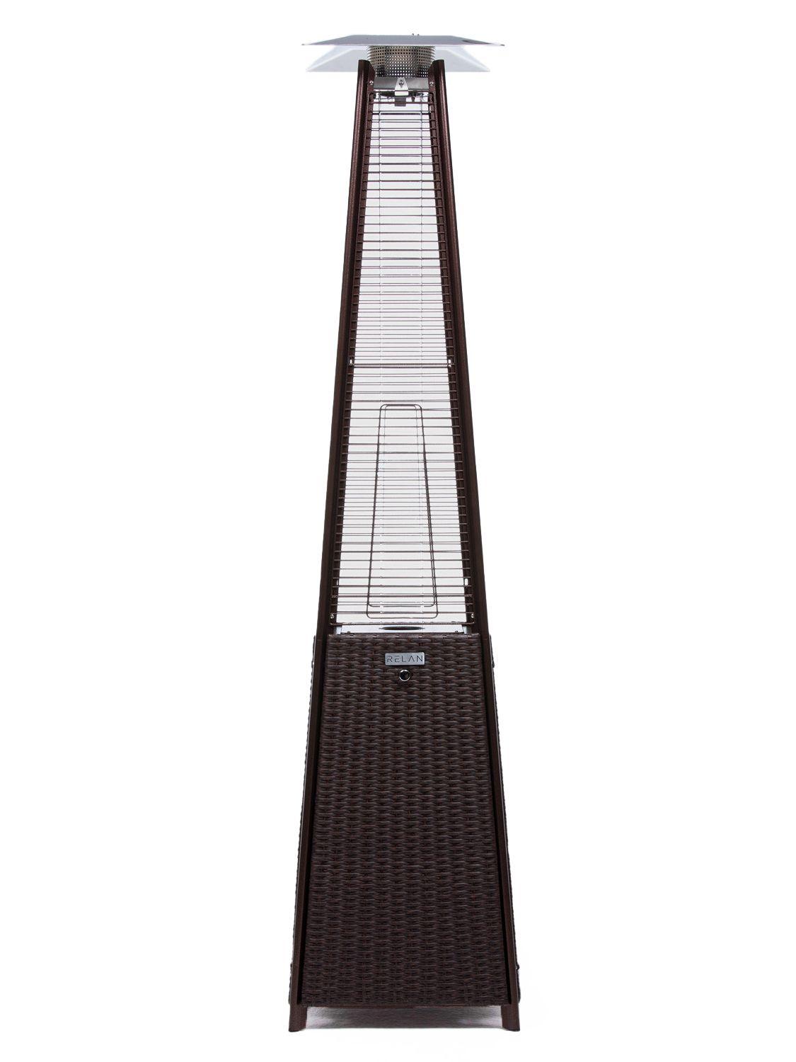 Estufa Calefactor a Gas Para Exterior de Rattan Relan-8