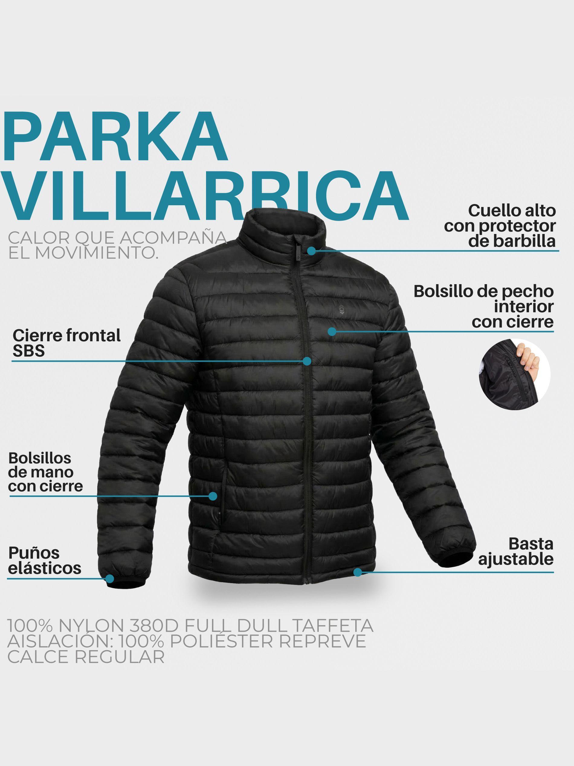 Parka Térmica Hombre Kano Villarrica Chaqueta Acolchada-2
