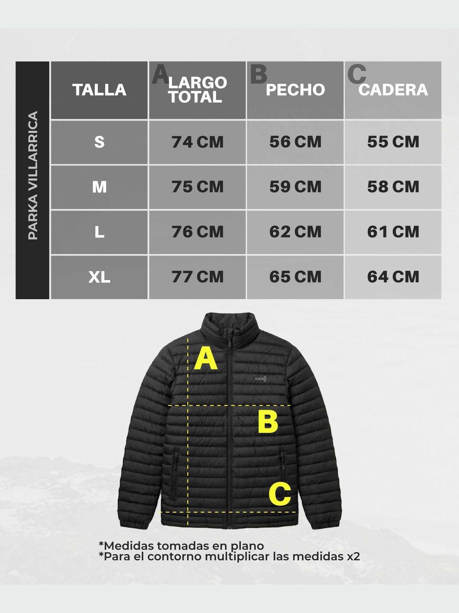 Parka Térmica Hombre Kano Villarrica Chaqueta Acolchada-6