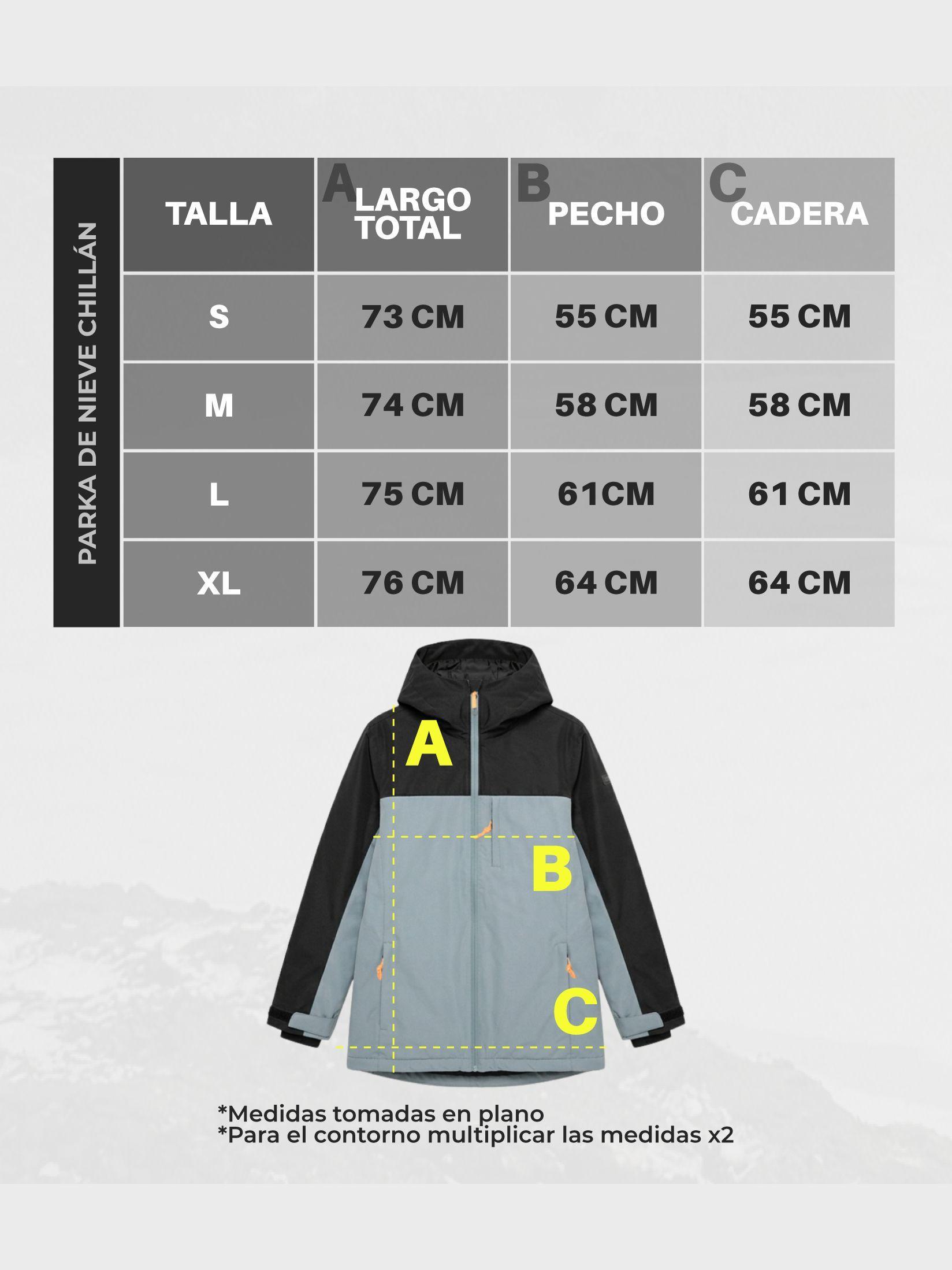 Chaqueta de Nieve Impermeable Mujer Kano Chillan Ski Snowboard-6