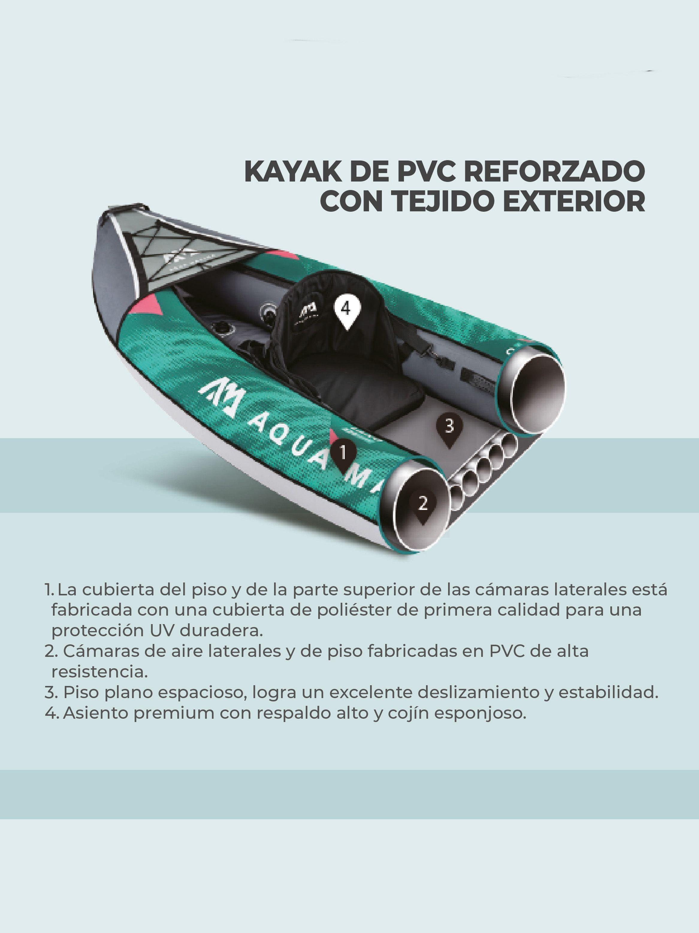 Kayak inflable Laxo Single-4