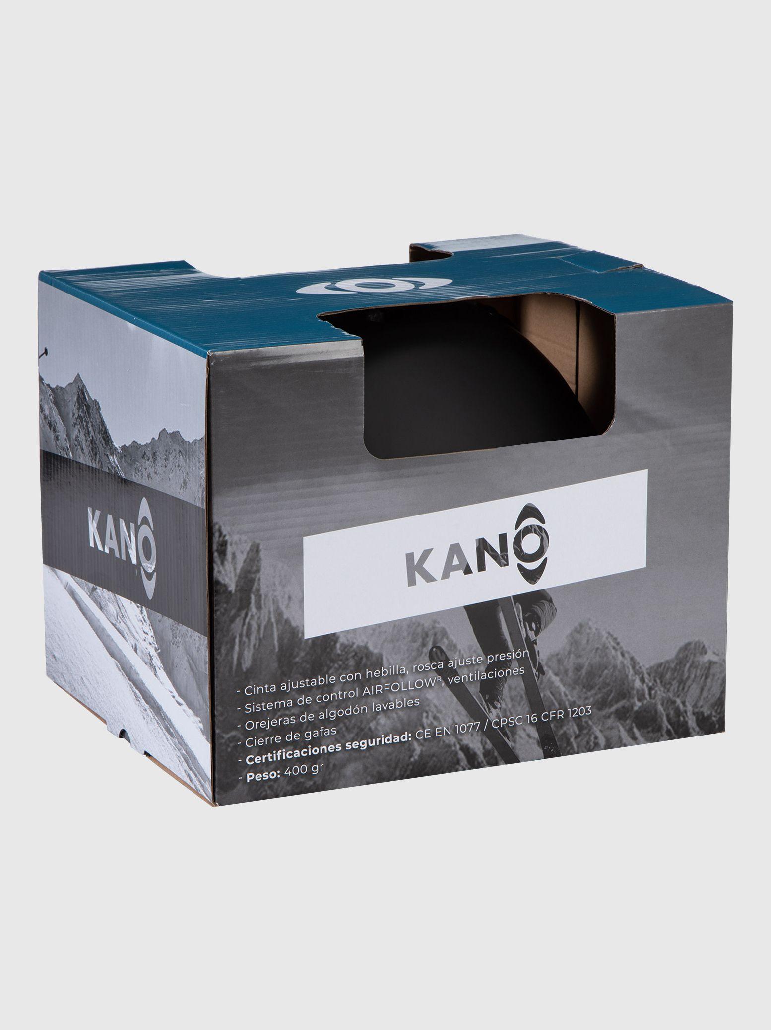 Casco De Ski Snowboard KS Kano Ajustable Negro-6