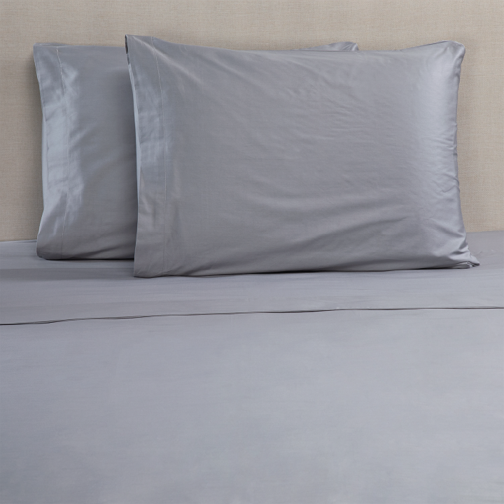 Juego de Sábanas 600 Hilos Gris King Relan-2