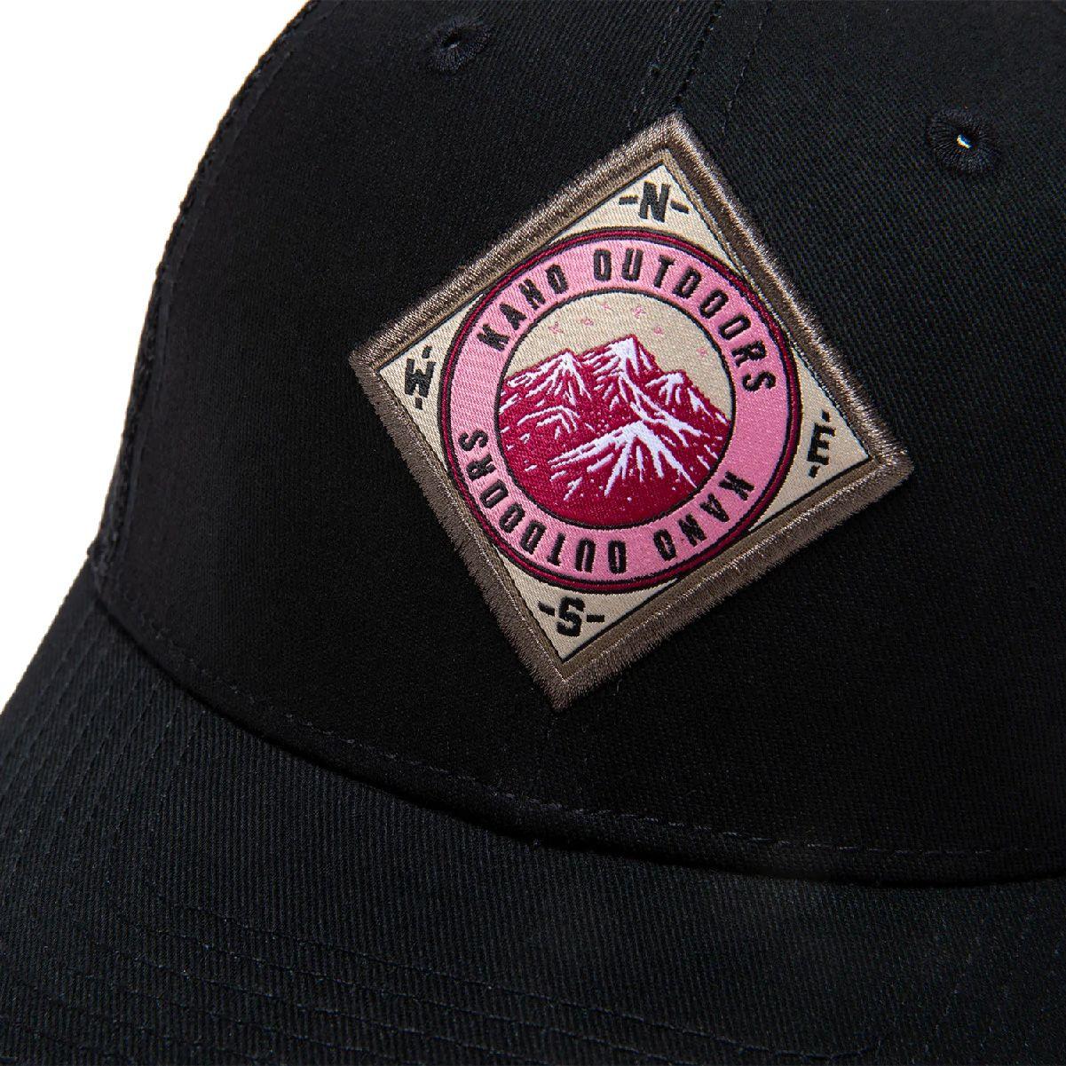 Jockey Gorra Ajustable Patagónico Negro Kano-3
