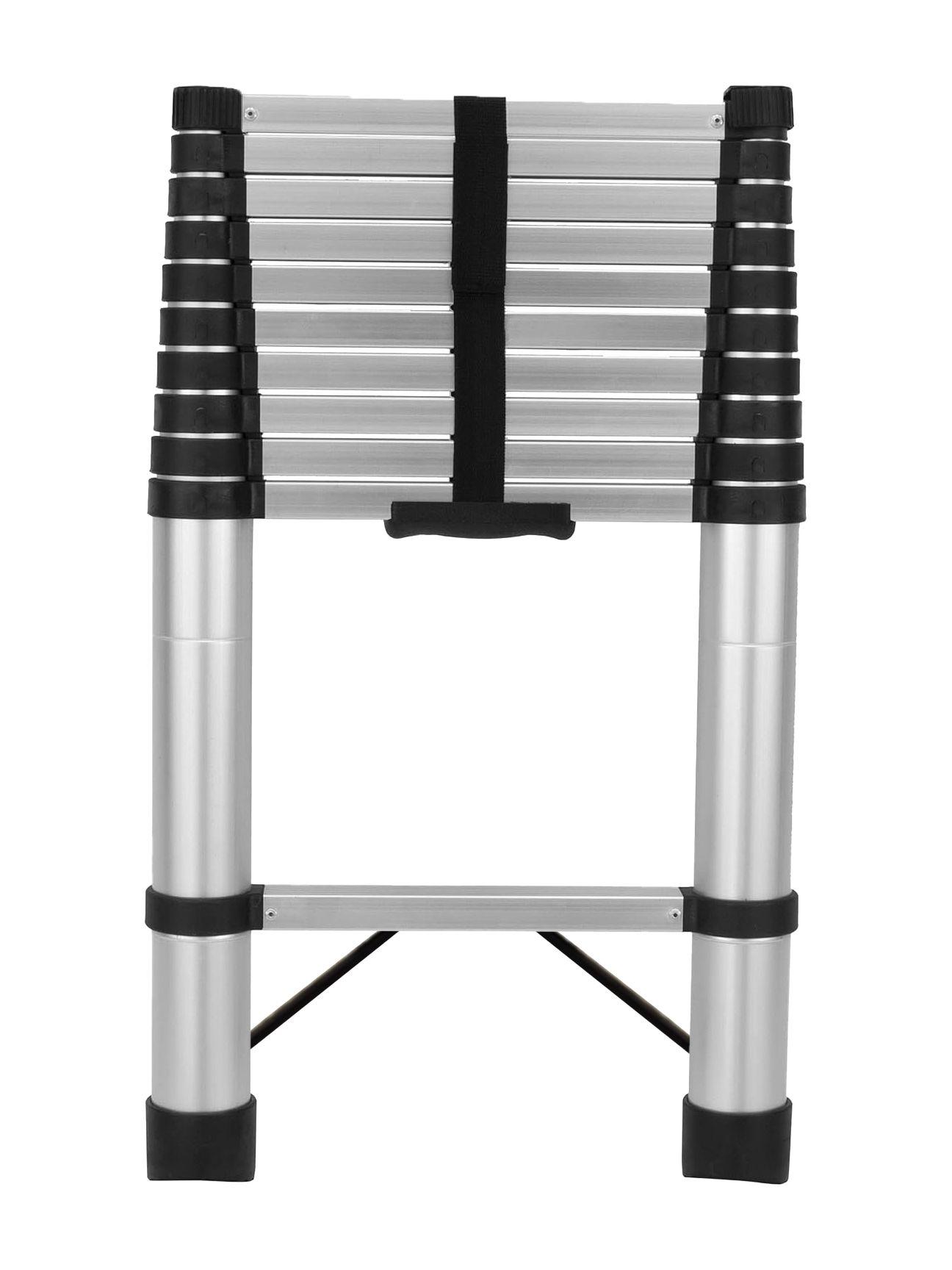 Escalera Telescópica Halten 4,3 Mts Aluminio Retráctil-9