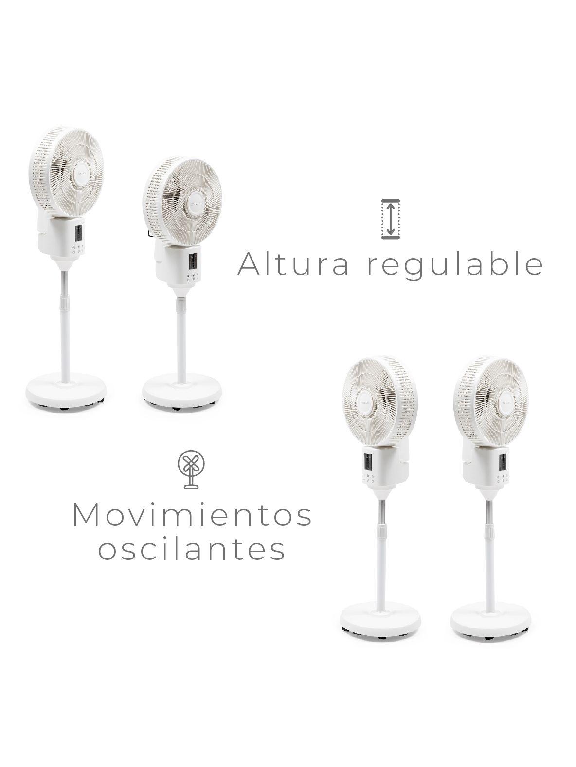Ventilador con Aspersor Relan Air & Mist Con Control Remoto-4