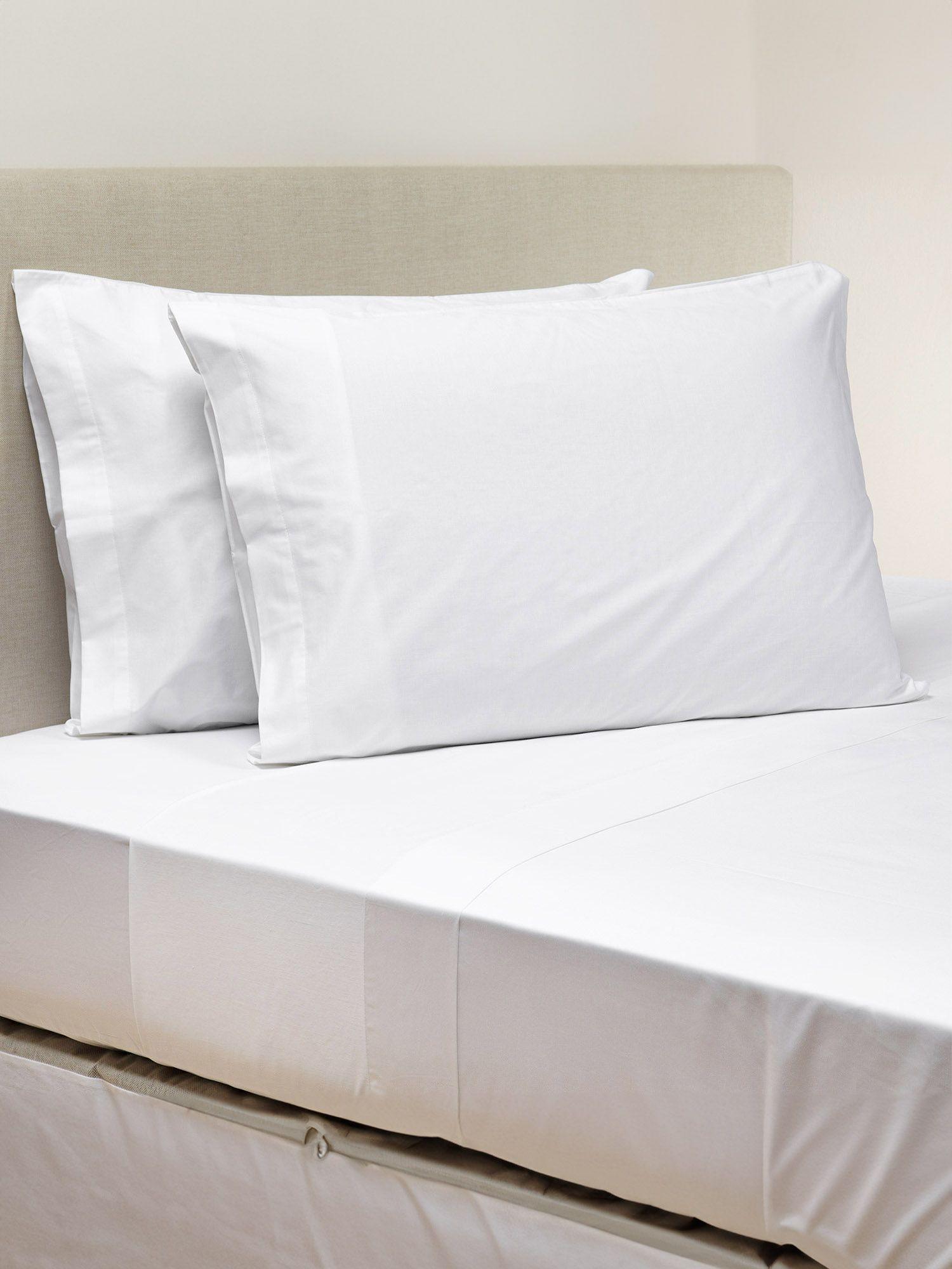 Juego De Sábanas 300 Hilos Blanco 1,5 Plazas Relan-0