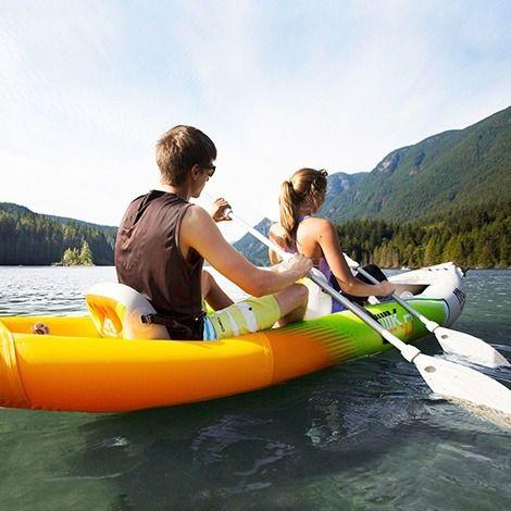 Kayak Inflable Betta K0 Doble  + Remo + Bolso / Aqua Marina-6