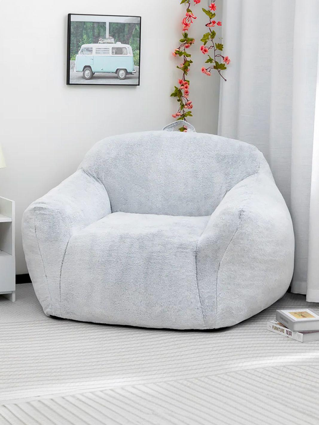 Sillón Pouf / Puff Relan Ditto de Sherpa con Relleno-7