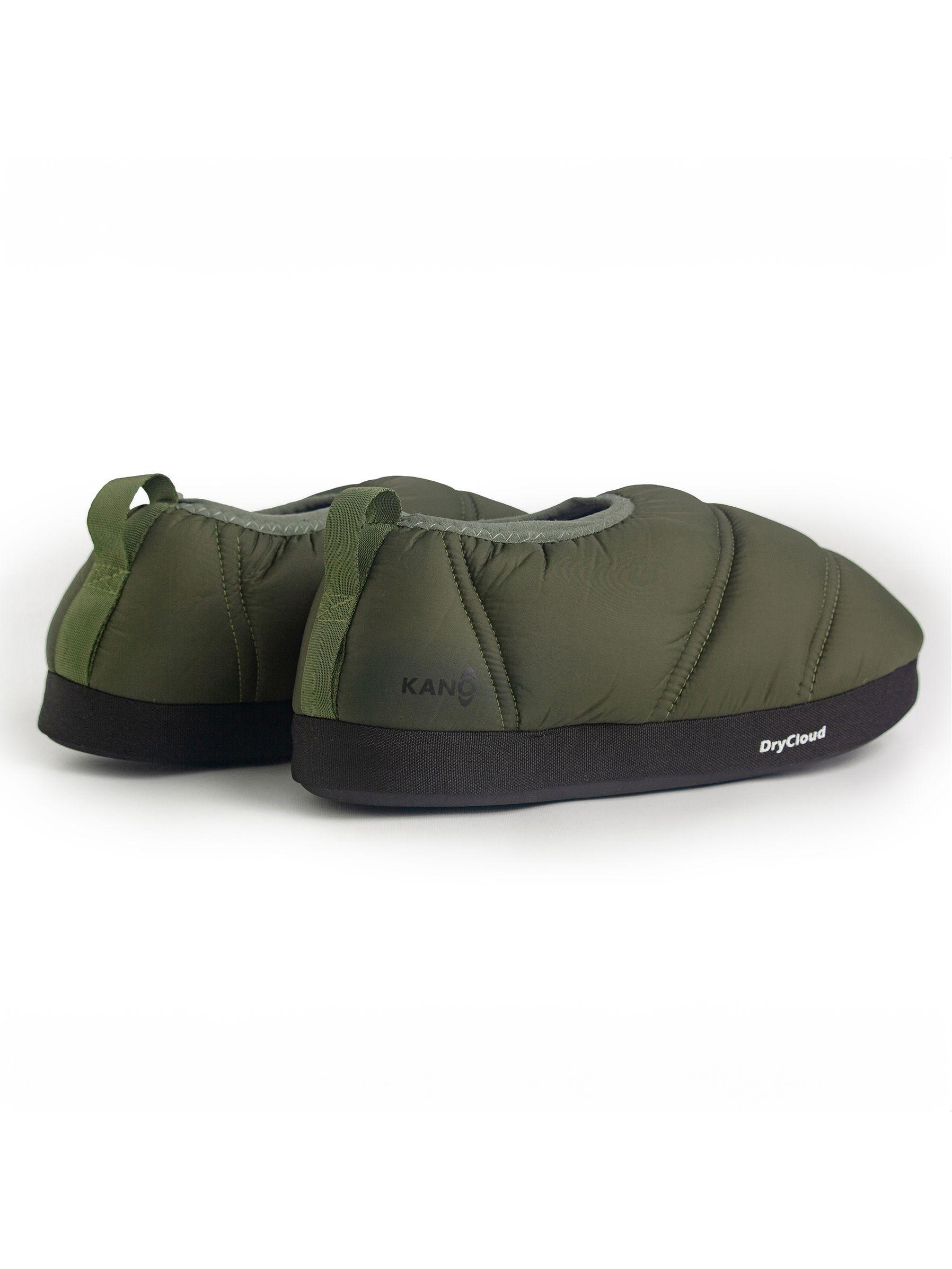 Pantuflas Outdoor Kano Impermeables con Memory Foam Verde-8