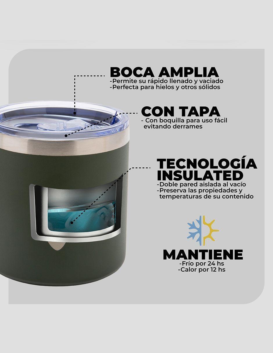 Tazón Térmico Verde Oscuro / Tazón insulado / Kano-3